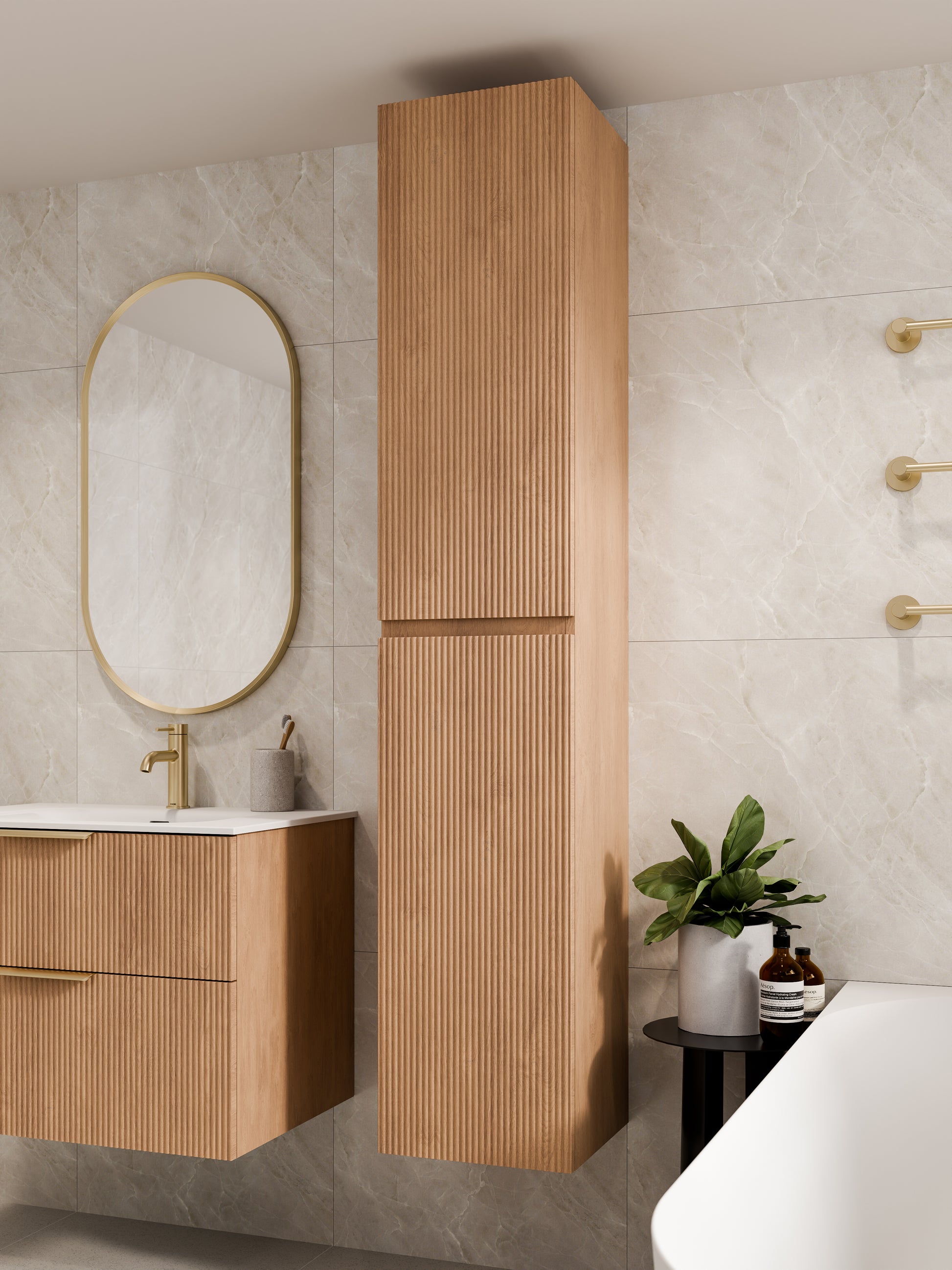 lineare-pillar-tower-cabinet-devon-oak