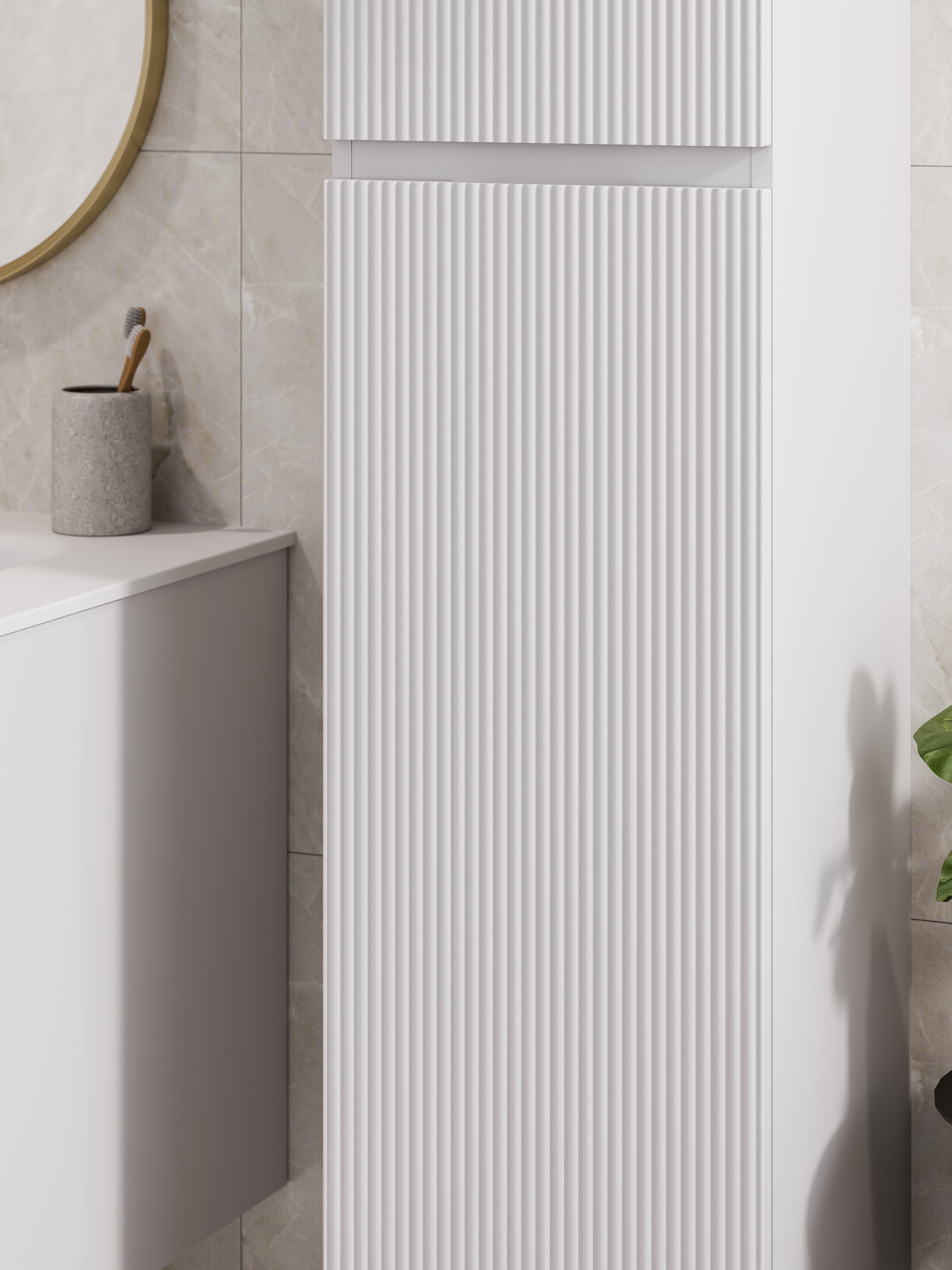 lineare-pillar-tower-cabinet-matte-white-close-up