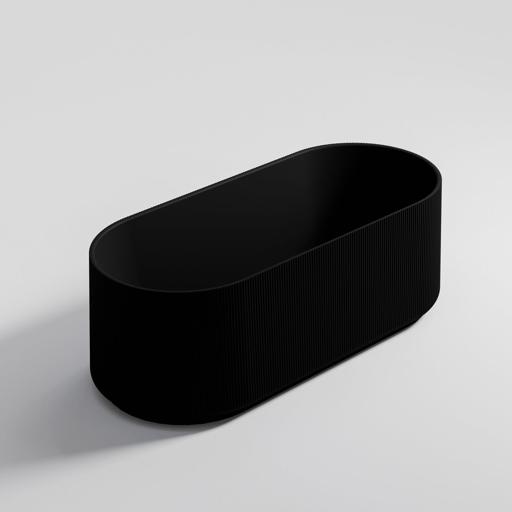 Code-Pillar-Acrylic-1700-freestanding-bath-matte-black-isometric-fluted