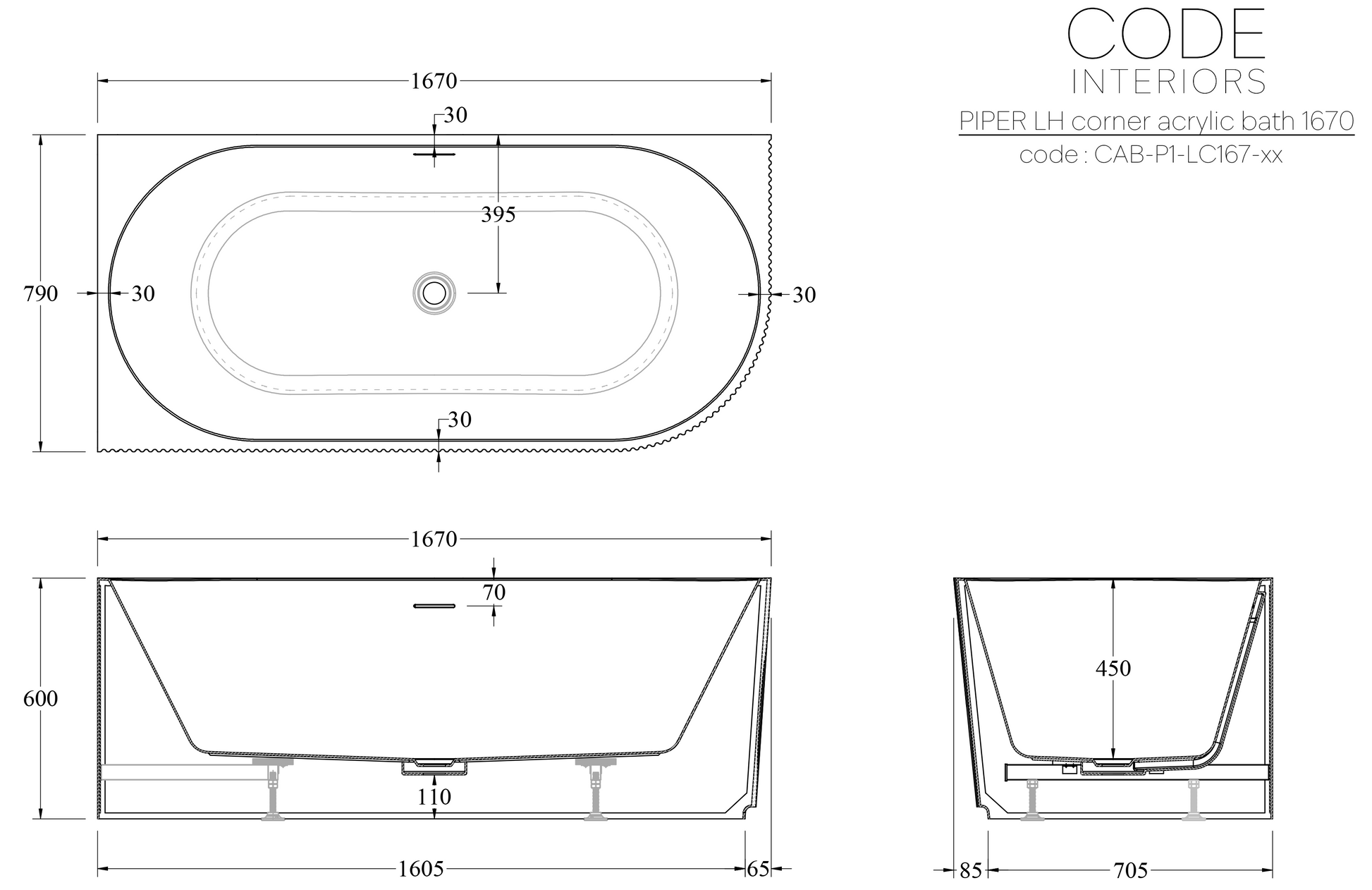 Piper-Corner-Bath-Specs-LH