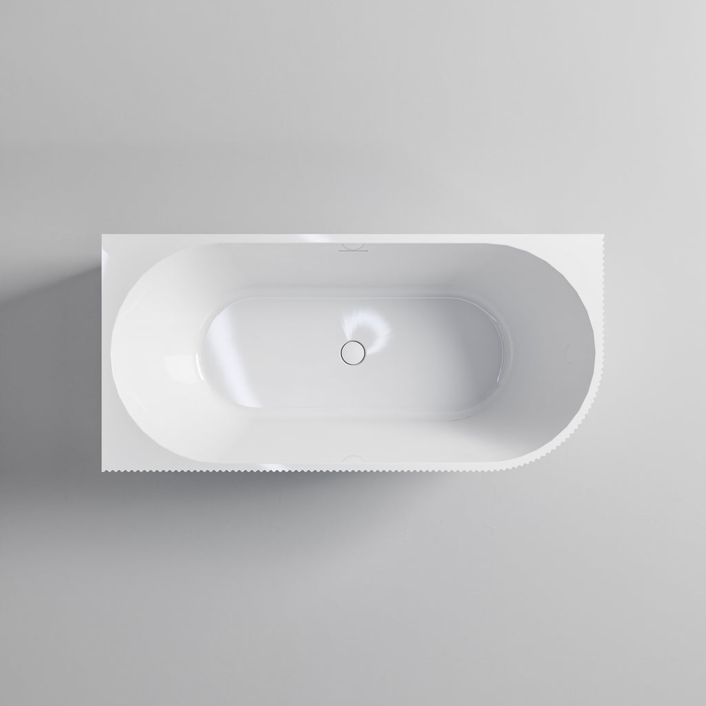 piper-corner-bath-1670-acrylic-gloss-white-left-top-view