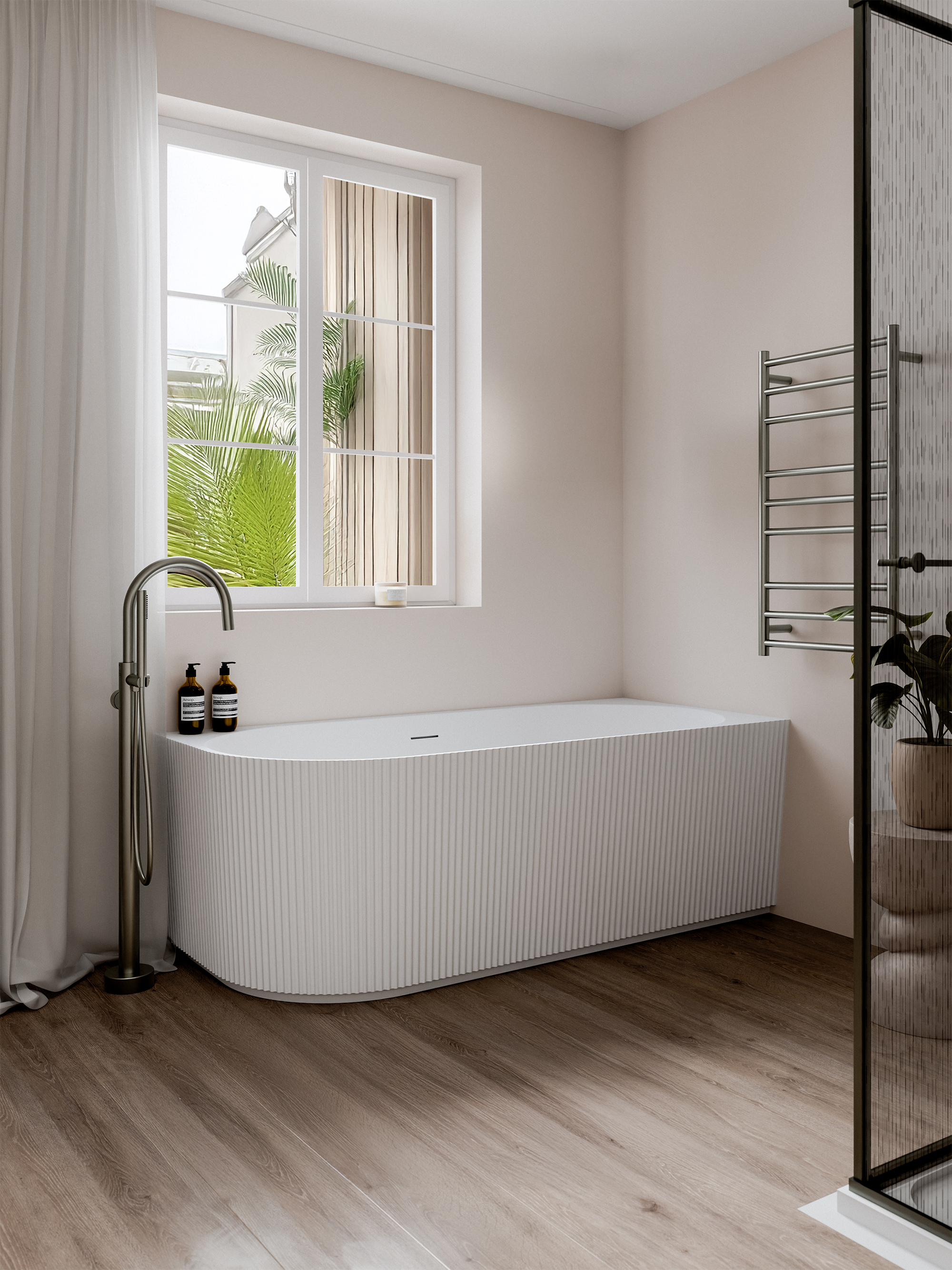 piper-corner-bath-1670-acrylic-matte-white-right-render