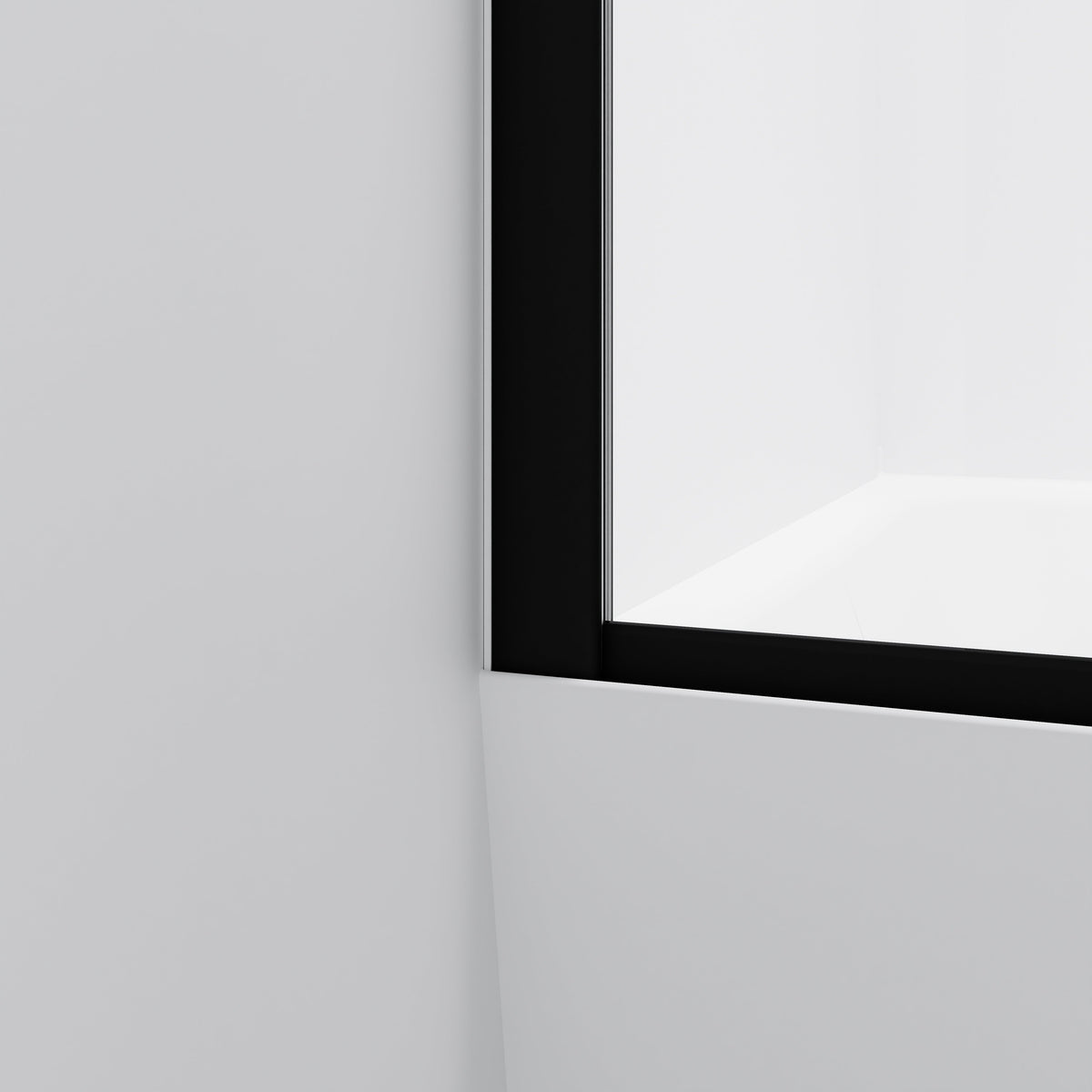 Pavia Double Panel Bath Screen | 550+450mm