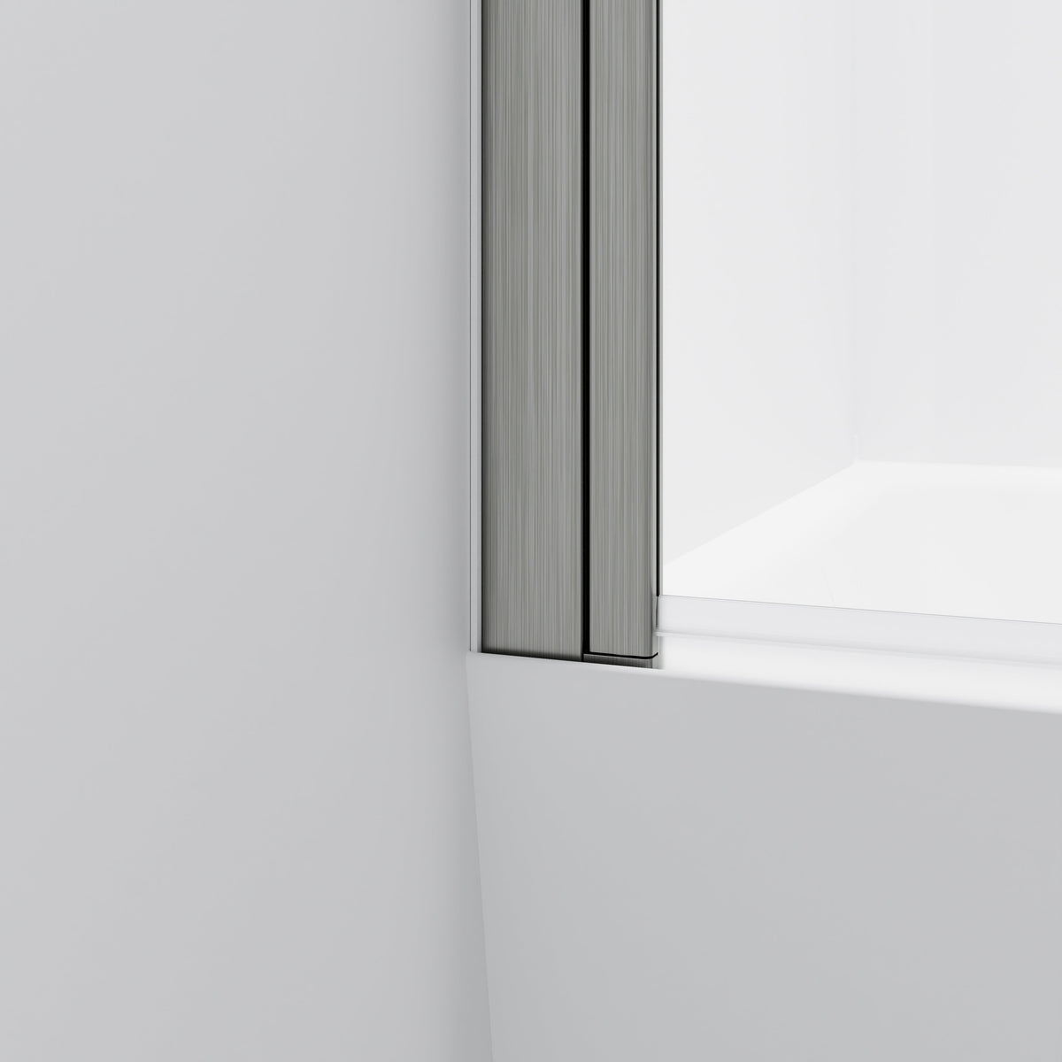 Pavia Single Bath Screen | 800mm