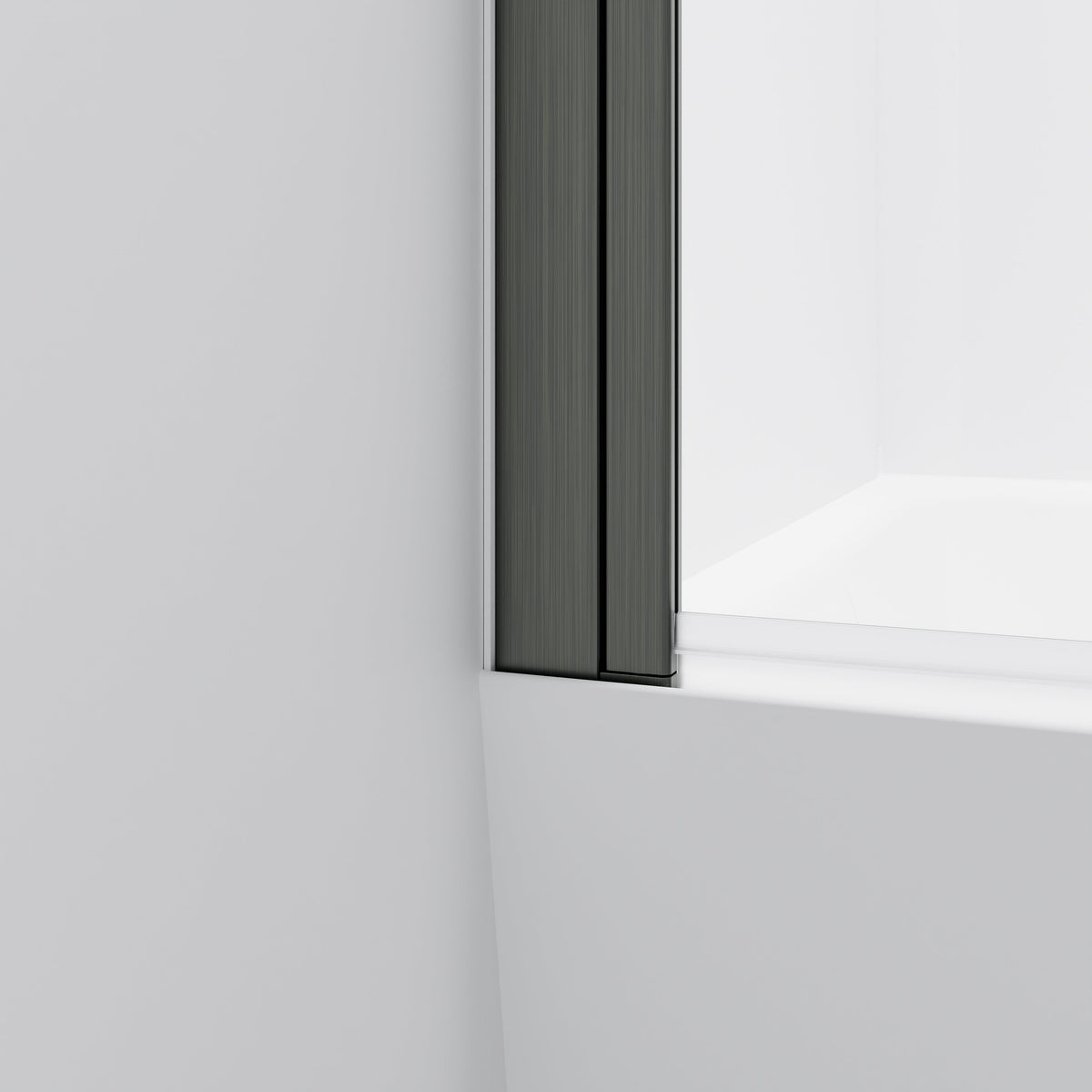 Pavia Single Bath Screen | 800mm