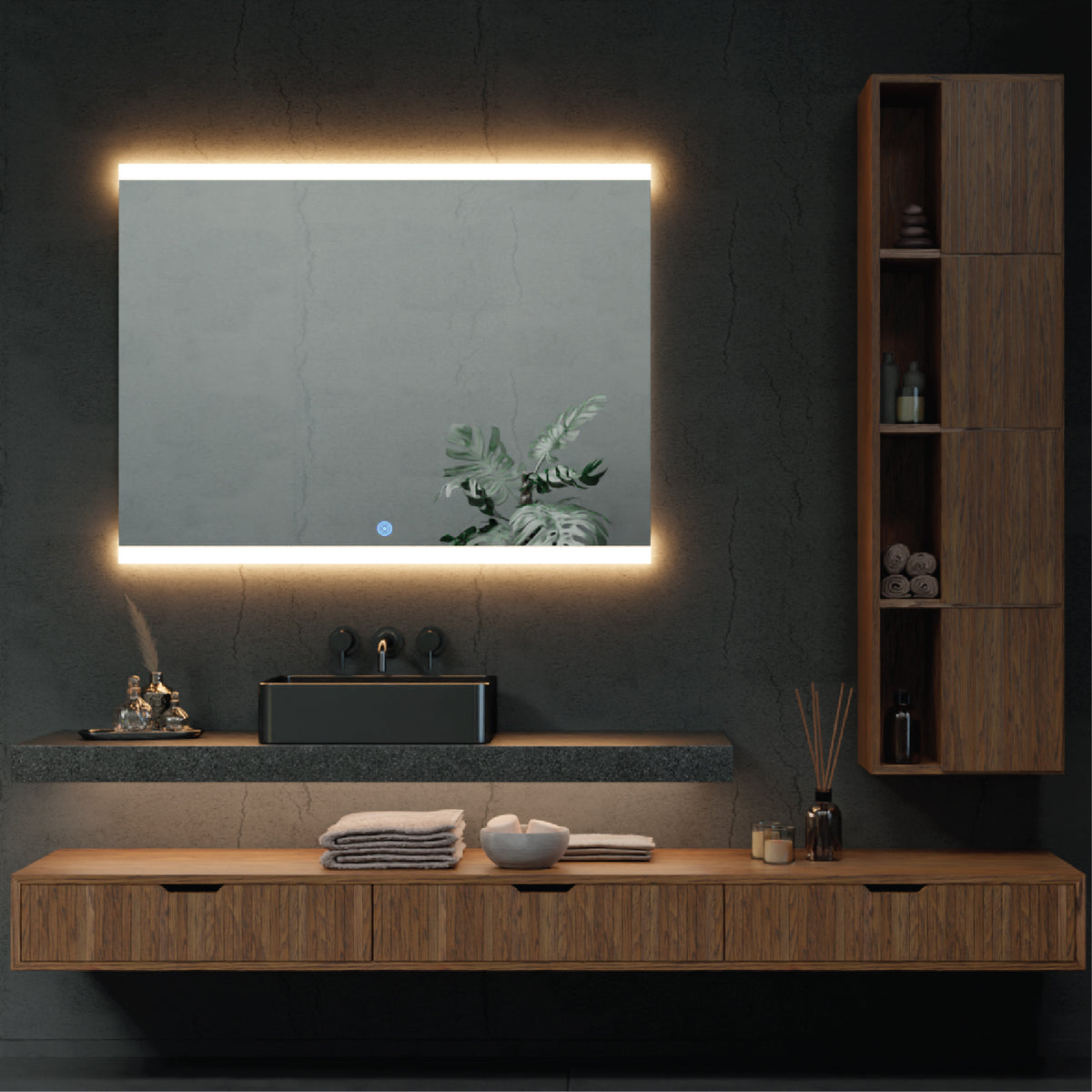 titan-rectangle-led-mirror-with-demister