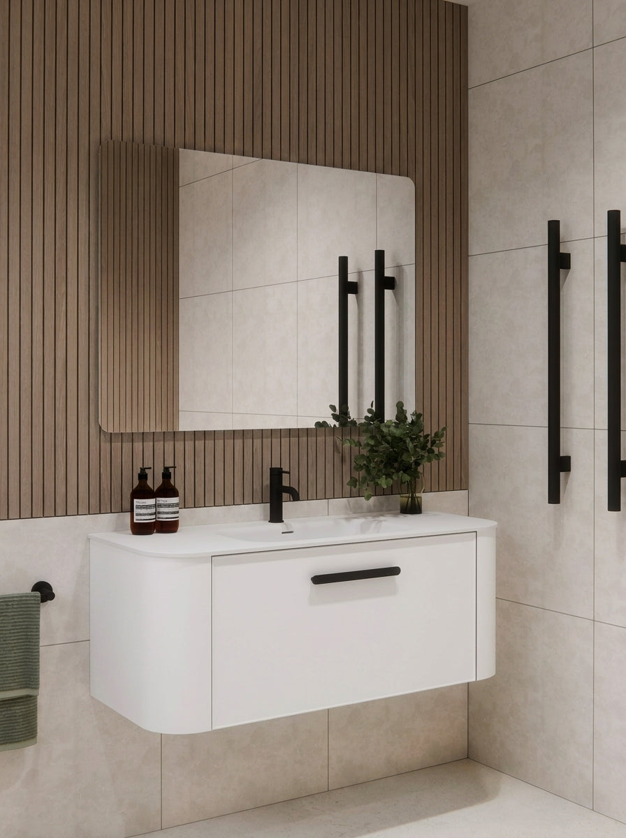 Reflex-Rectangle-Mirror-Setting-With-Nature-Vanity-And-Nature-Vertical-Towel-Rails