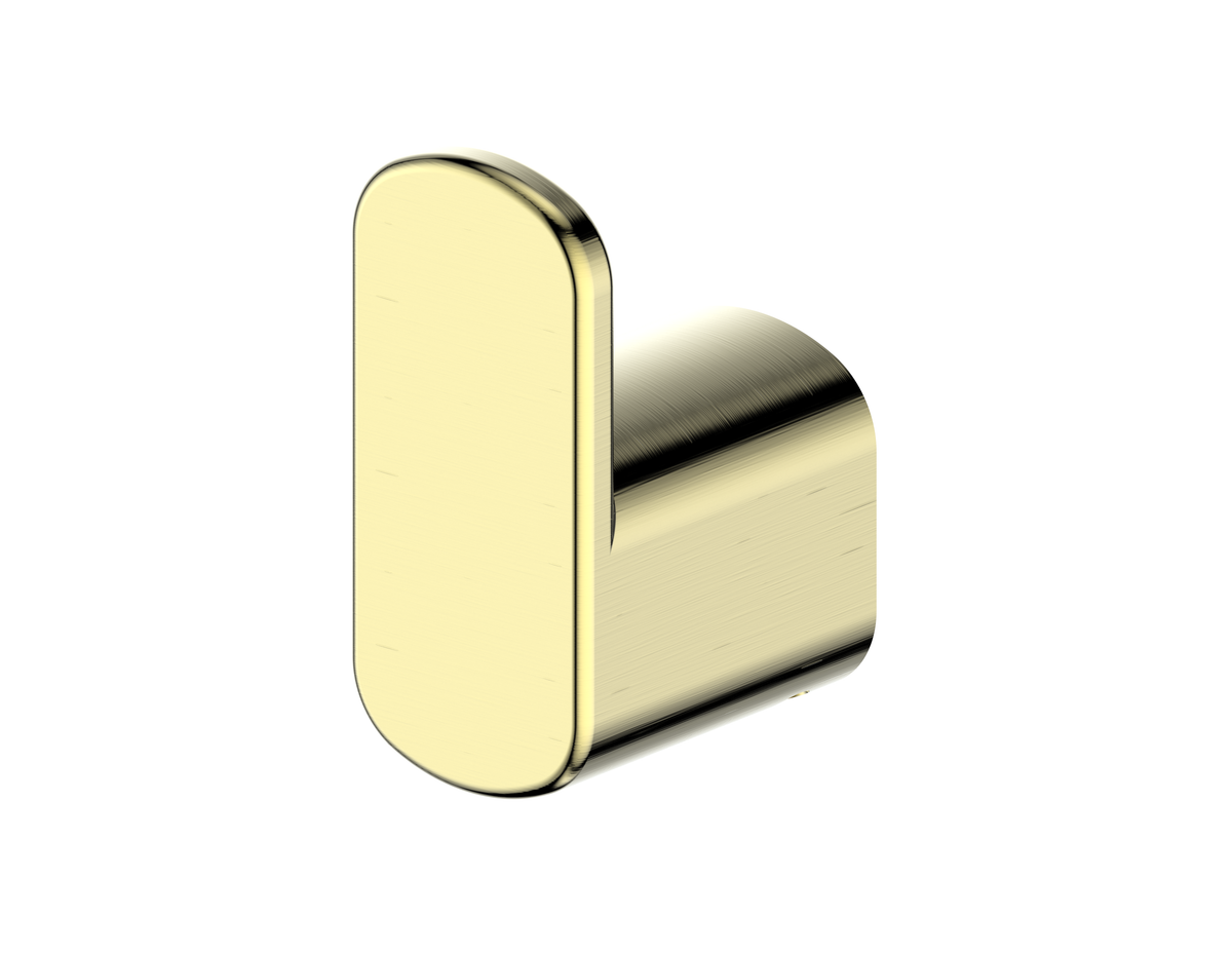 Greens Zeia Robe Hook - Brushed Brass