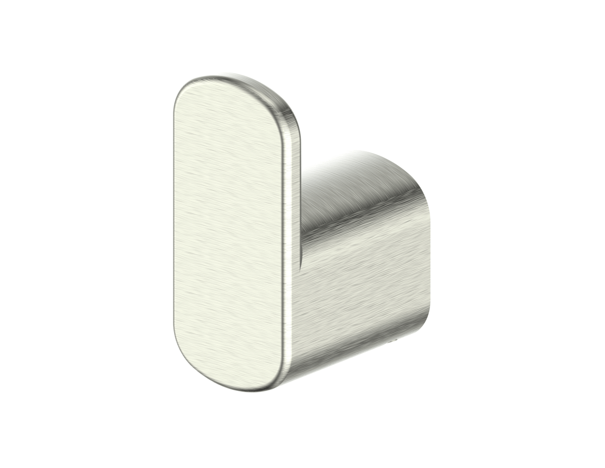 Greens Zeia Robe Hook - Brushed Nickel