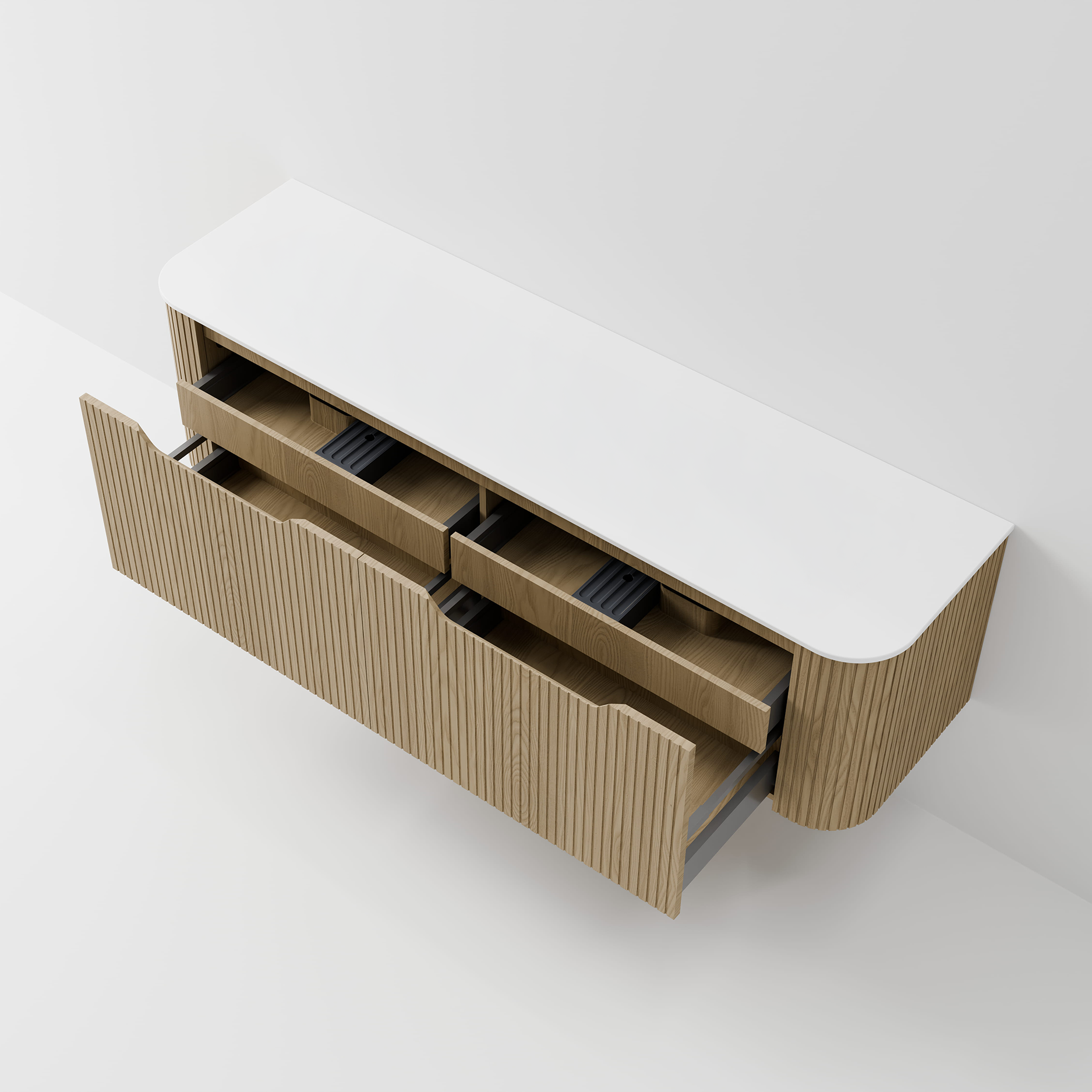 Code Sora 1800 Vanity | Slab Top