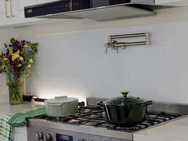 Range Pot Filter Greens Craft Range Pot Filler | Shop Kitchen Tapware – Elite Bathroomware