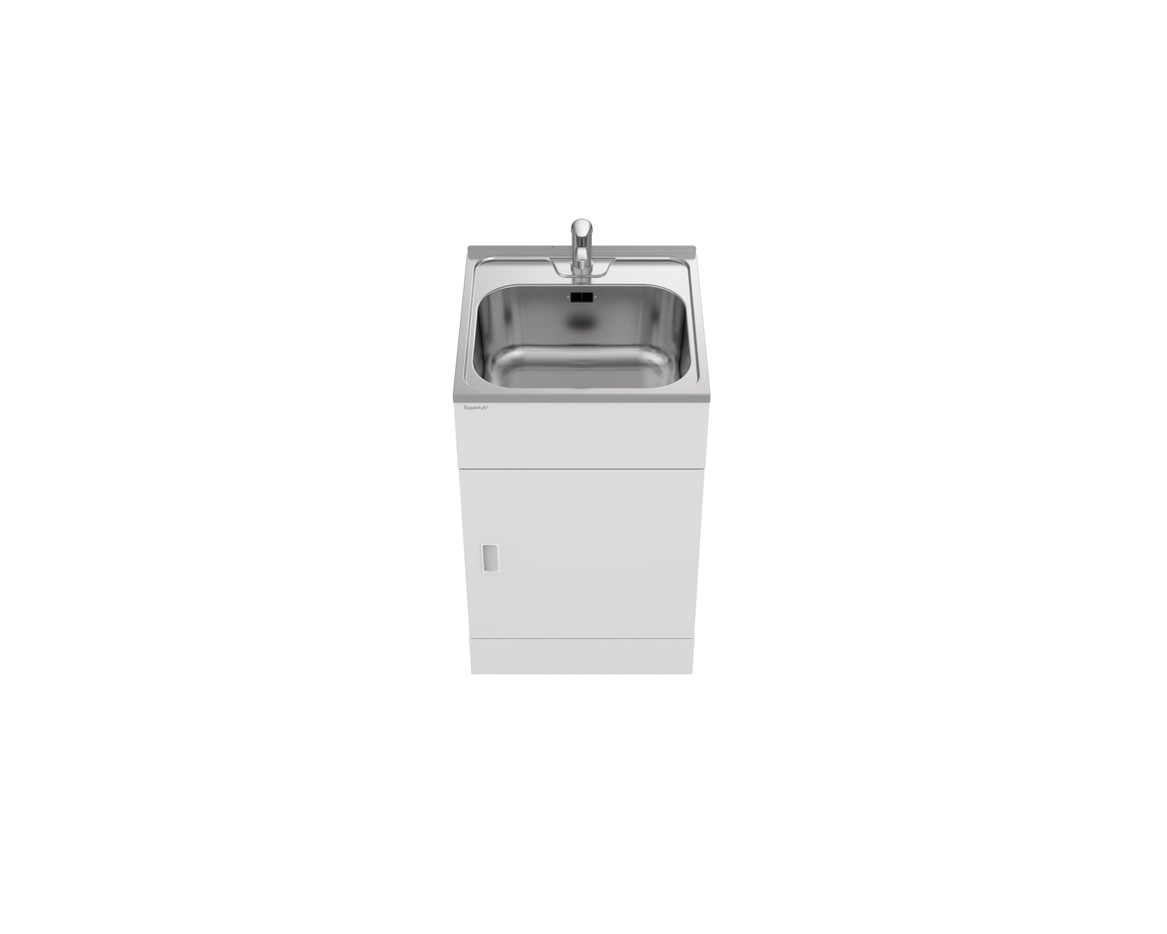 Front on shot of robinhood entry level laundry tub