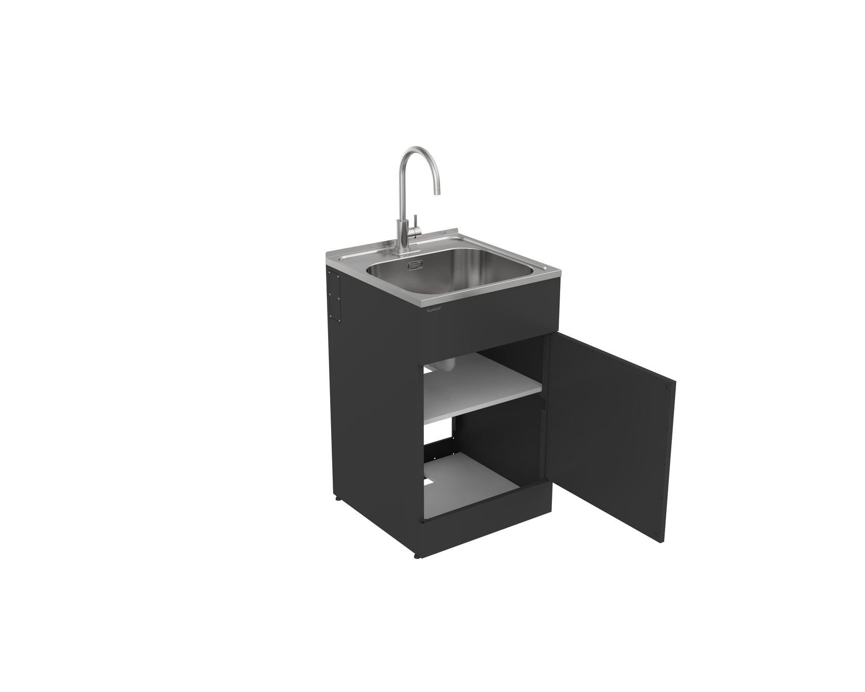 Supertub Series 4, Standard, Door Model, with S/S Lead Free Gooseneck Tap - ST3104