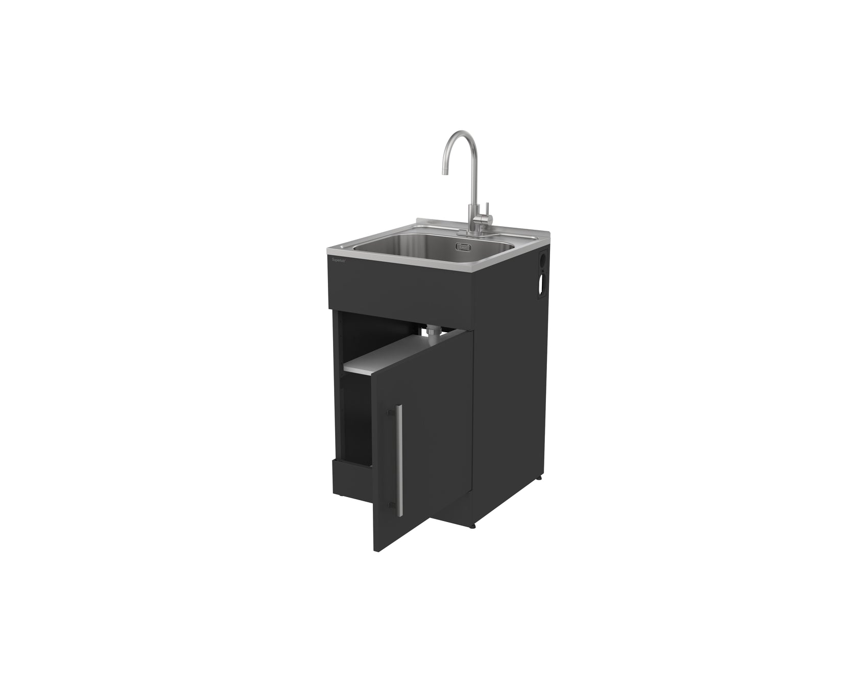 Supertub Series 4, Standard, Door Model, with S/S Lead Free Gooseneck Tap - ST3104