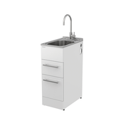 Robinhood slim laundry tub white
