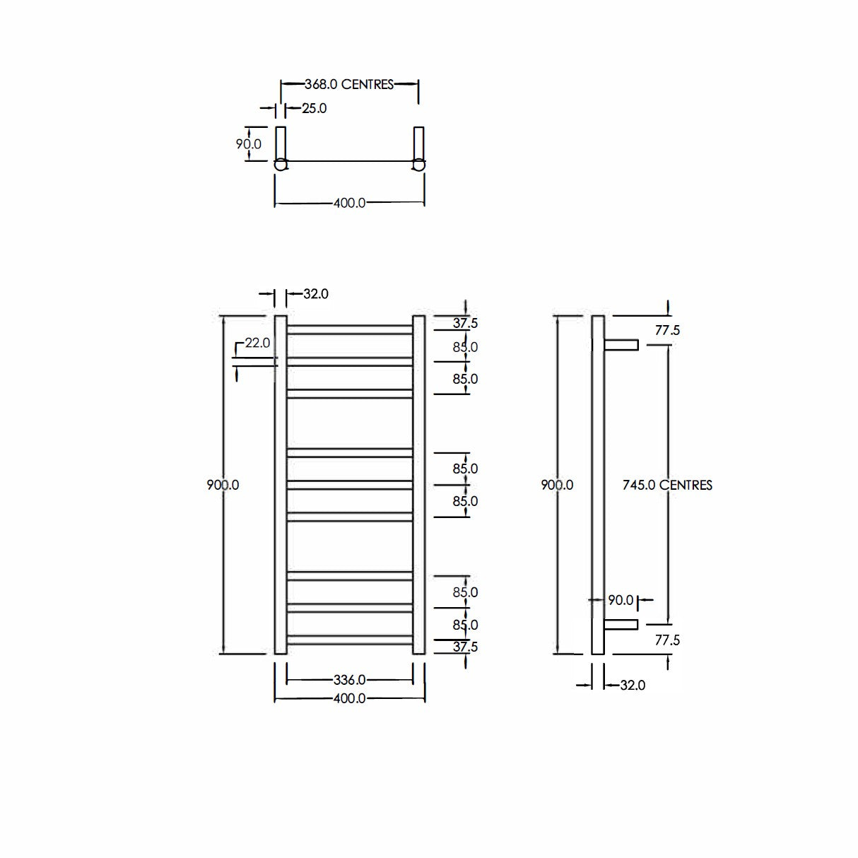 round-heated-towel-rail-spec-sheet