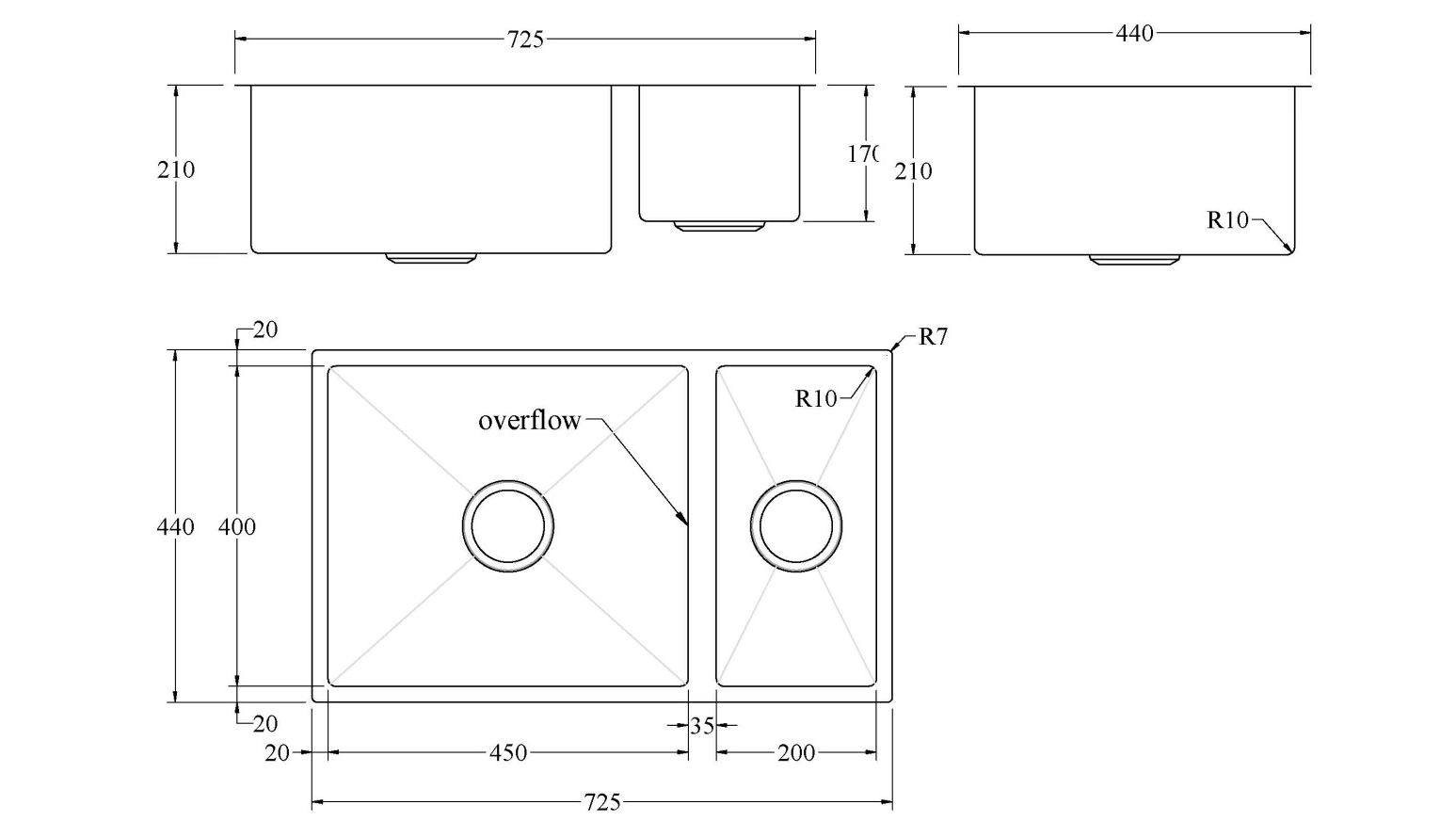 code-450-aspen-304-stainless-steel-kitchen-double-sink-range-spec-sheet
