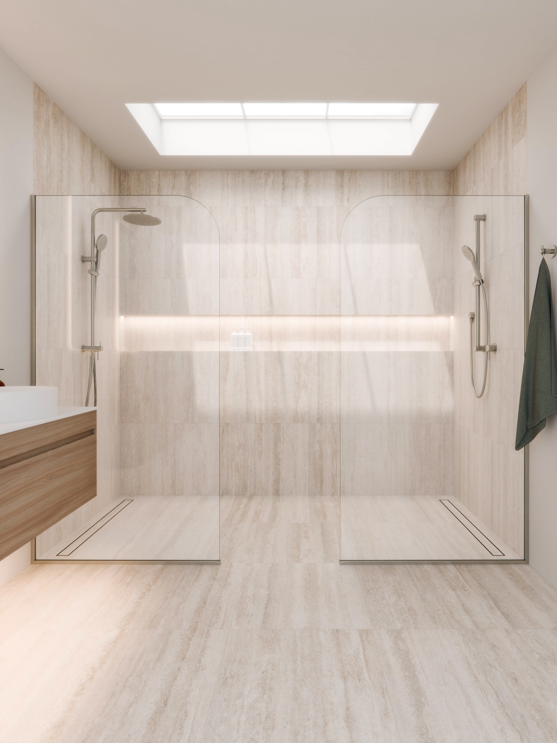 Code-Interiors-Bath-Screen-Glass-Panel-1050-Setting-Brushed-Nickel