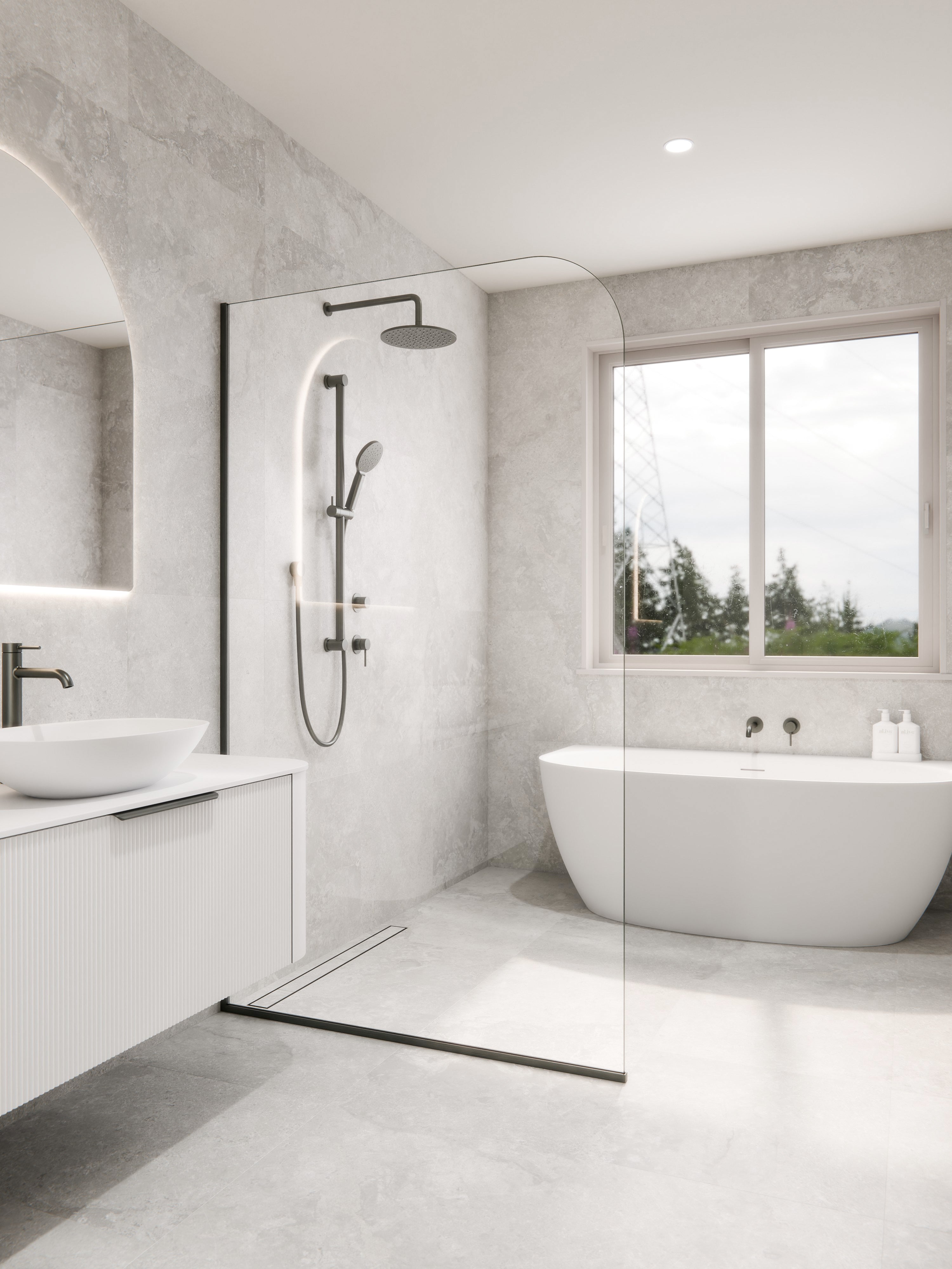 Code-Interiors-Shower-Screen-Glass-Panel-1200-Setting-Gunmetal