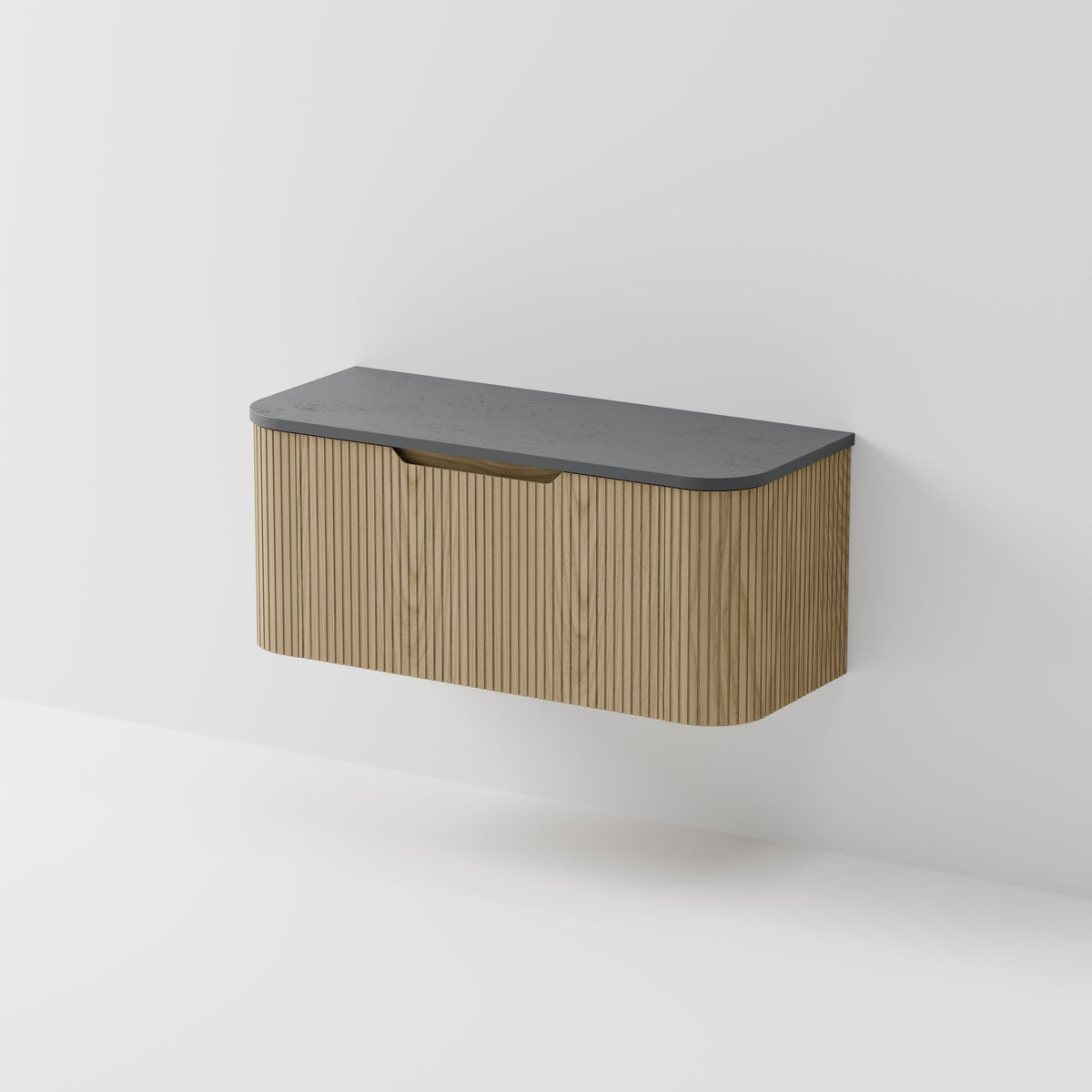 Sora 1200 Vanity | Concrete Slab Top