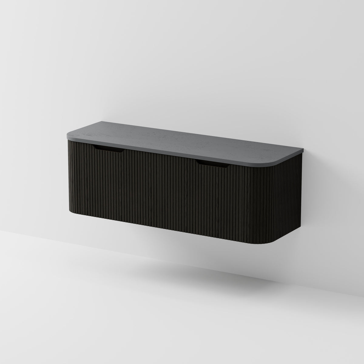 Sora 1500DB Vanity | Concrete Slab Top