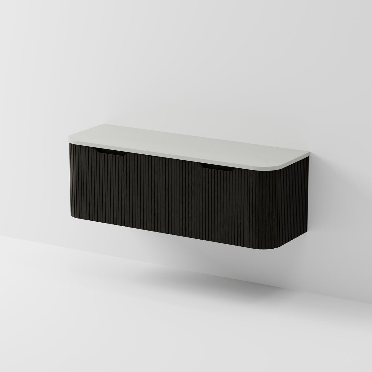 Sora 1500DB Vanity | Concrete Slab Top