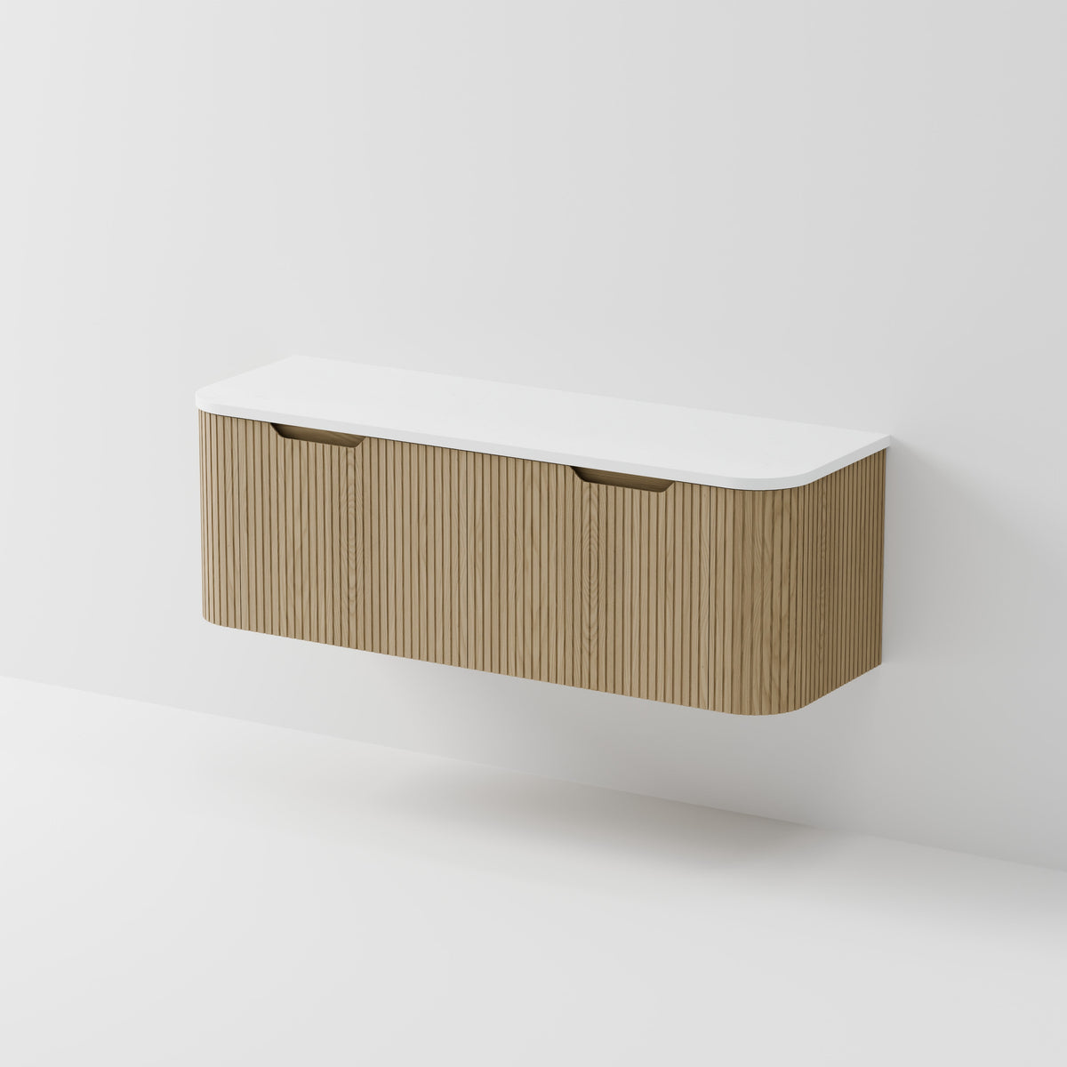 Sora 1500DB Vanity | Concrete Slab Top