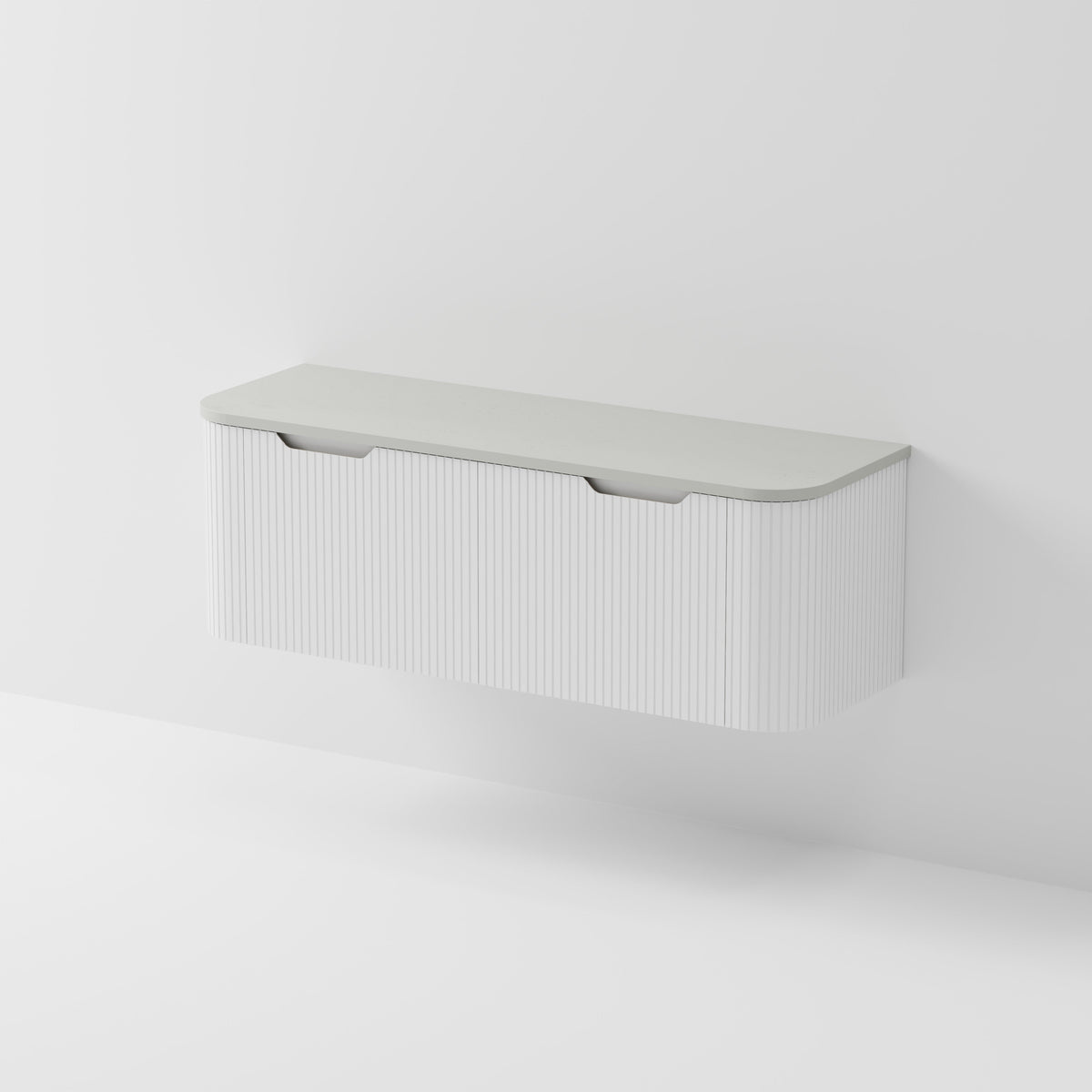 Sora 1500DB Vanity | Concrete Slab Top