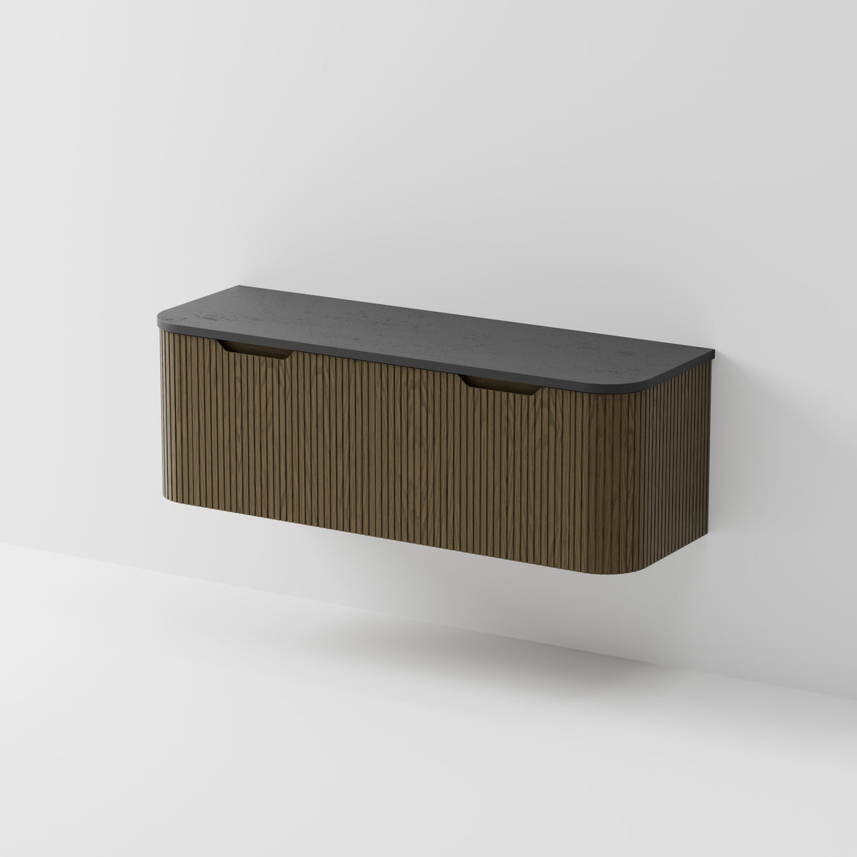 Sora 1500DB Vanity | Concrete Slab Top