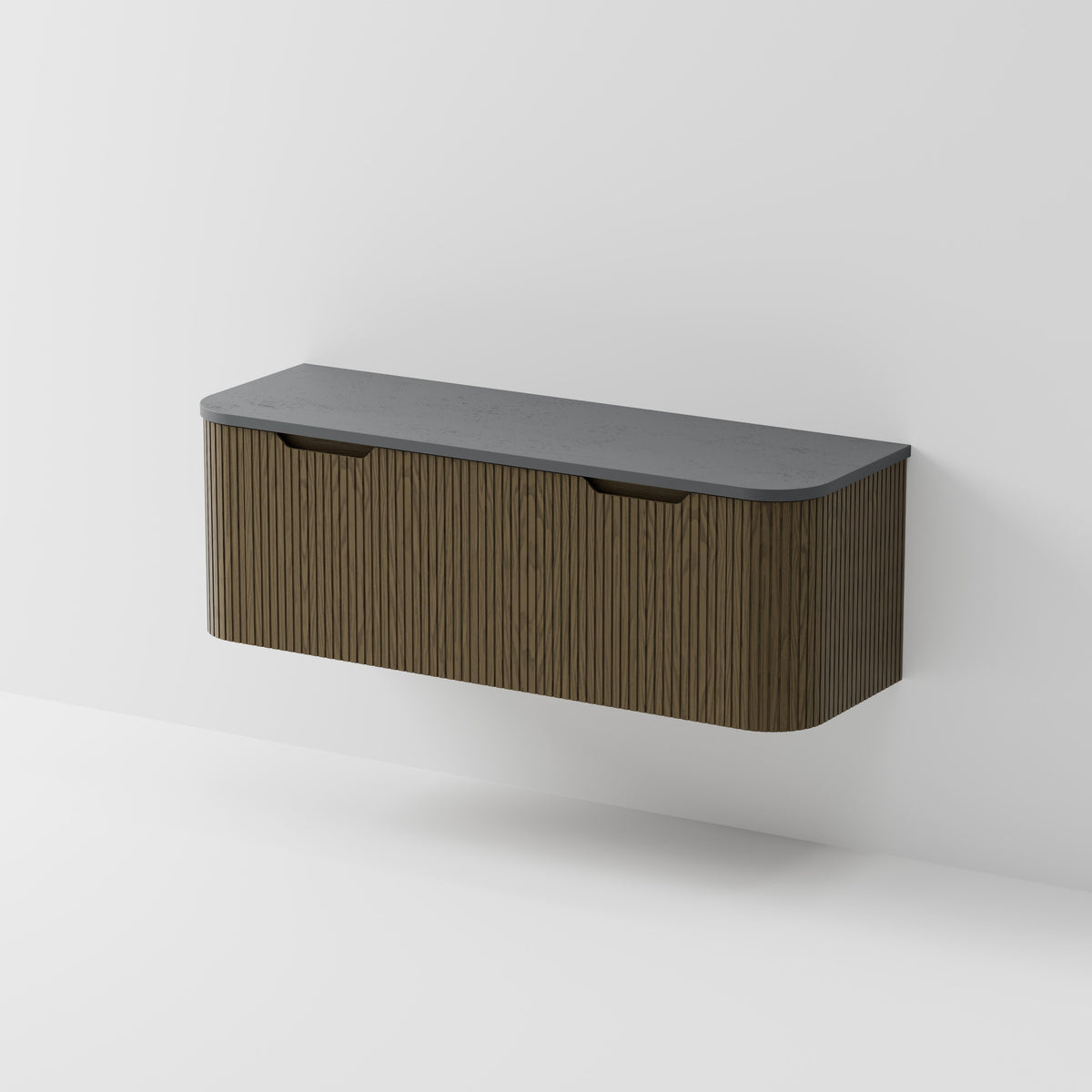 Sora 1500DB Vanity | Concrete Slab Top