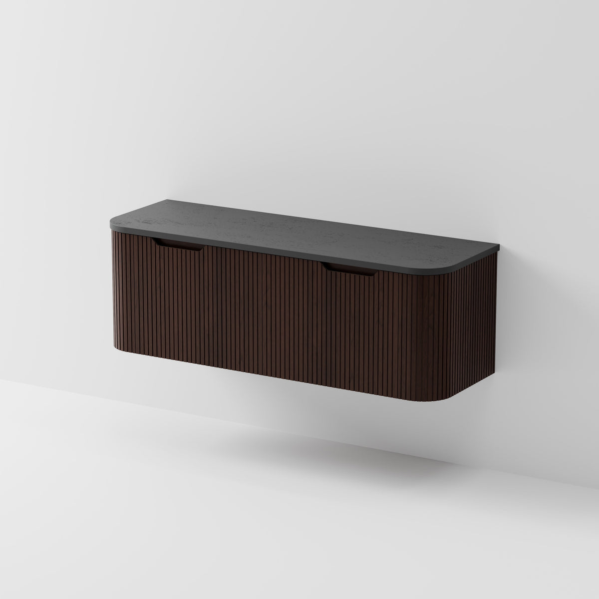 Sora 1500DB Vanity | Concrete Slab Top