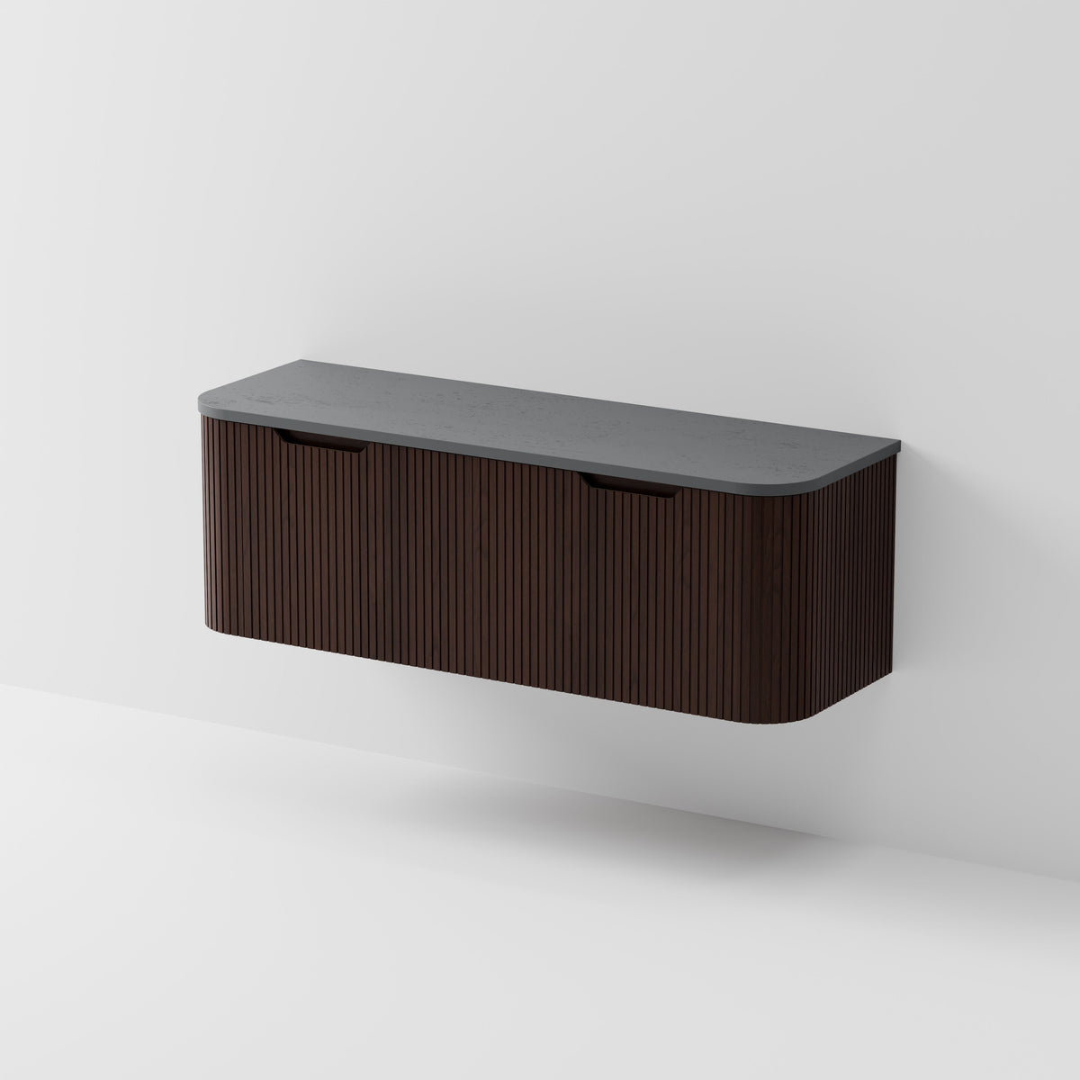 Sora 1500DB Vanity | Concrete Slab Top