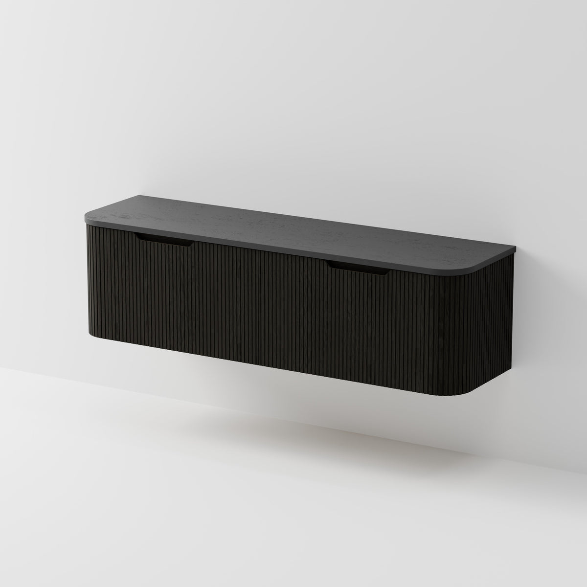 Sora 1800DB Vanity | Concrete Slab Top