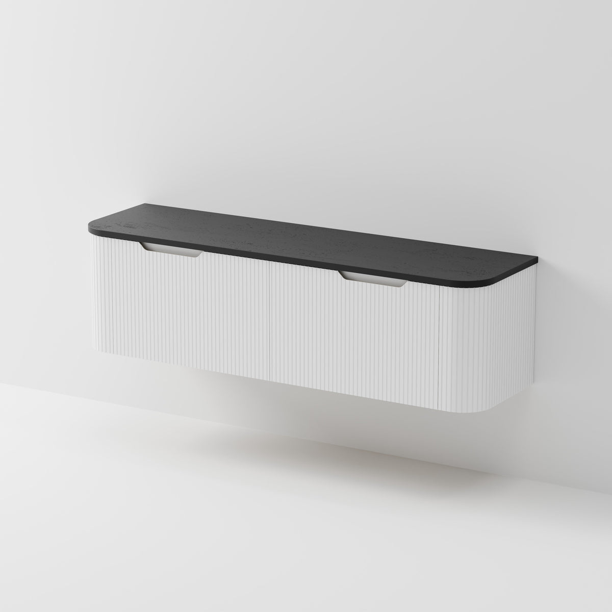 Sora 1800DB Vanity | Concrete Slab Top