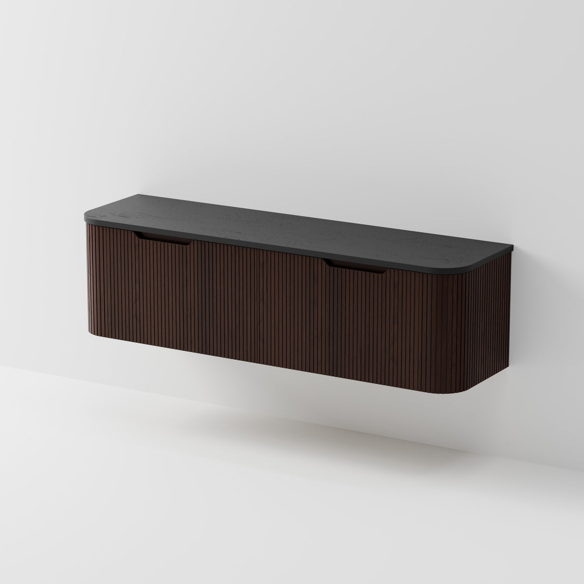 Sora 1800DB Vanity | Concrete Slab Top