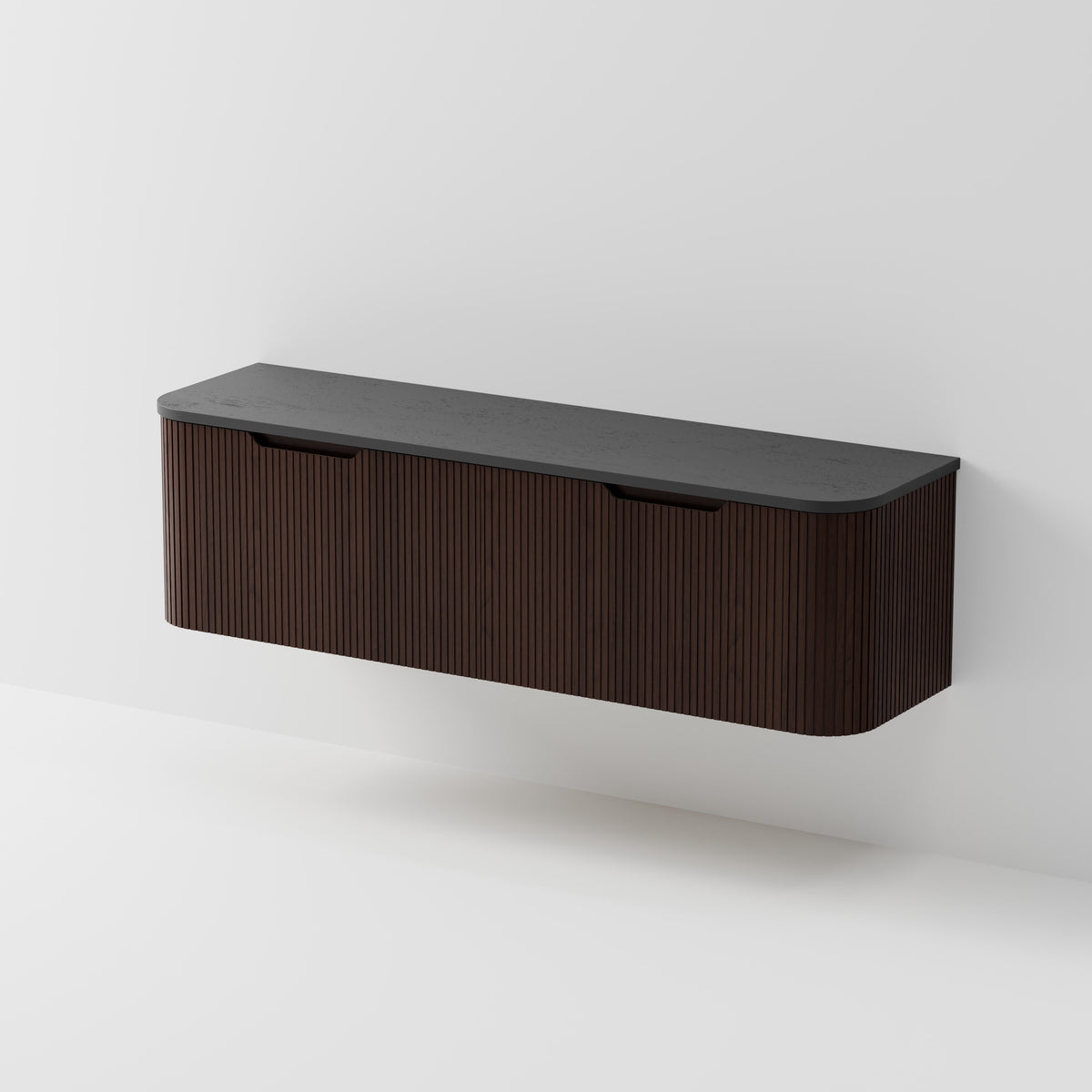 Sora 1800DB Vanity | Concrete Slab Top