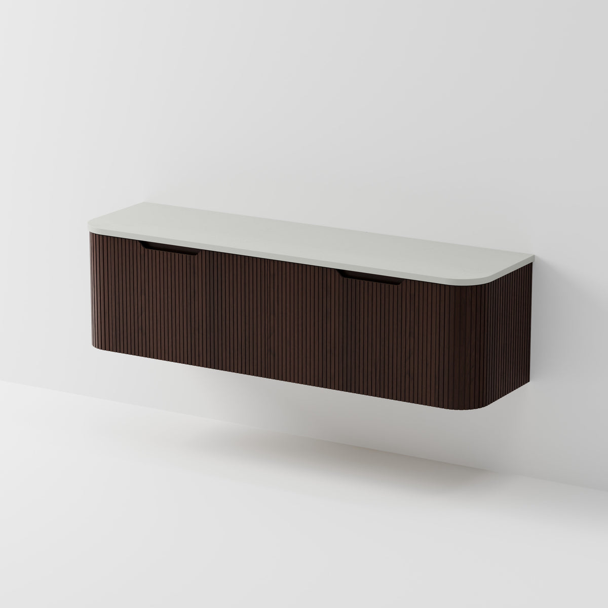 Sora 1800DB Vanity | Concrete Slab Top