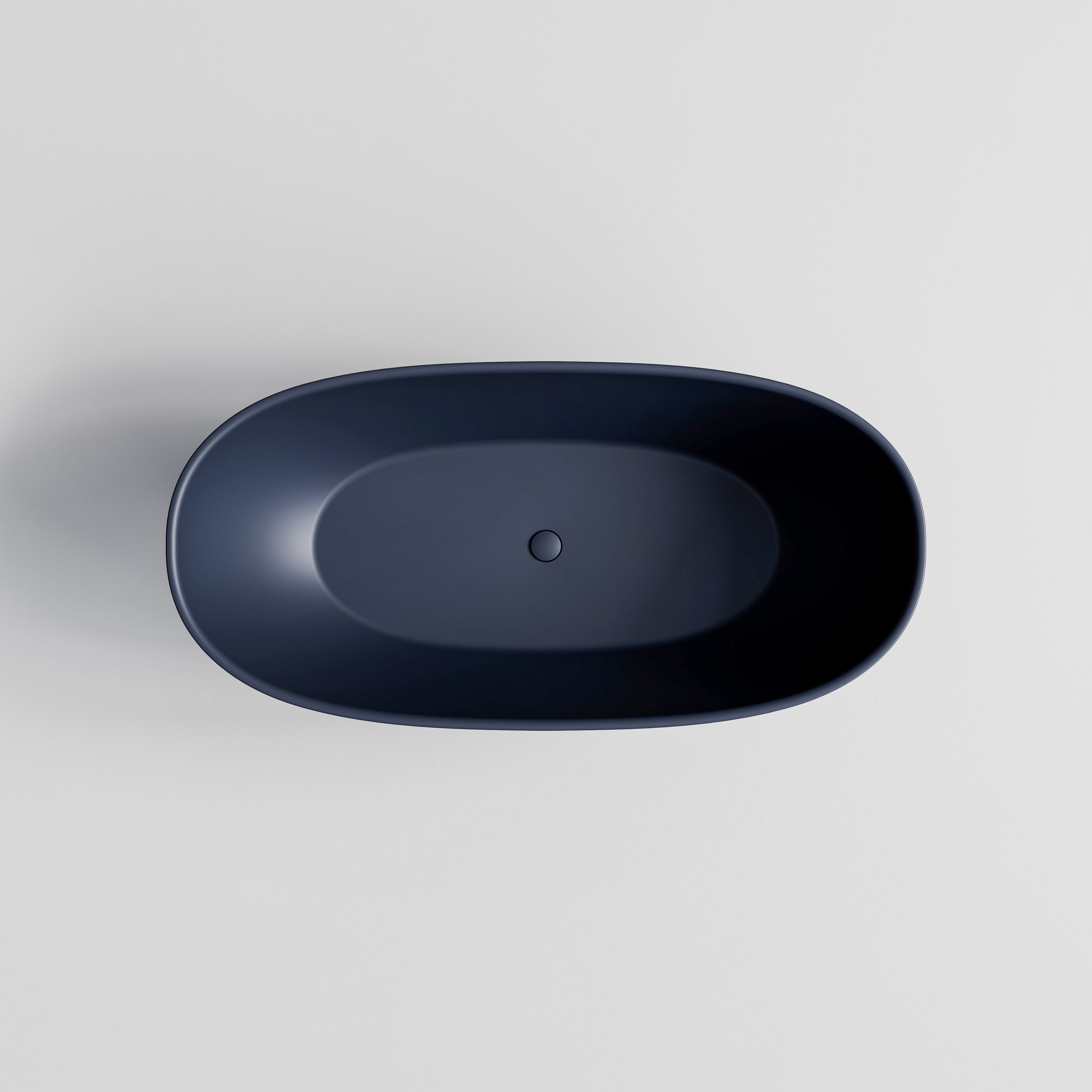 Code-Cove-Concrete-Freestanding-Bath-In-Blue-With-Matching-Pop-Up-Waste