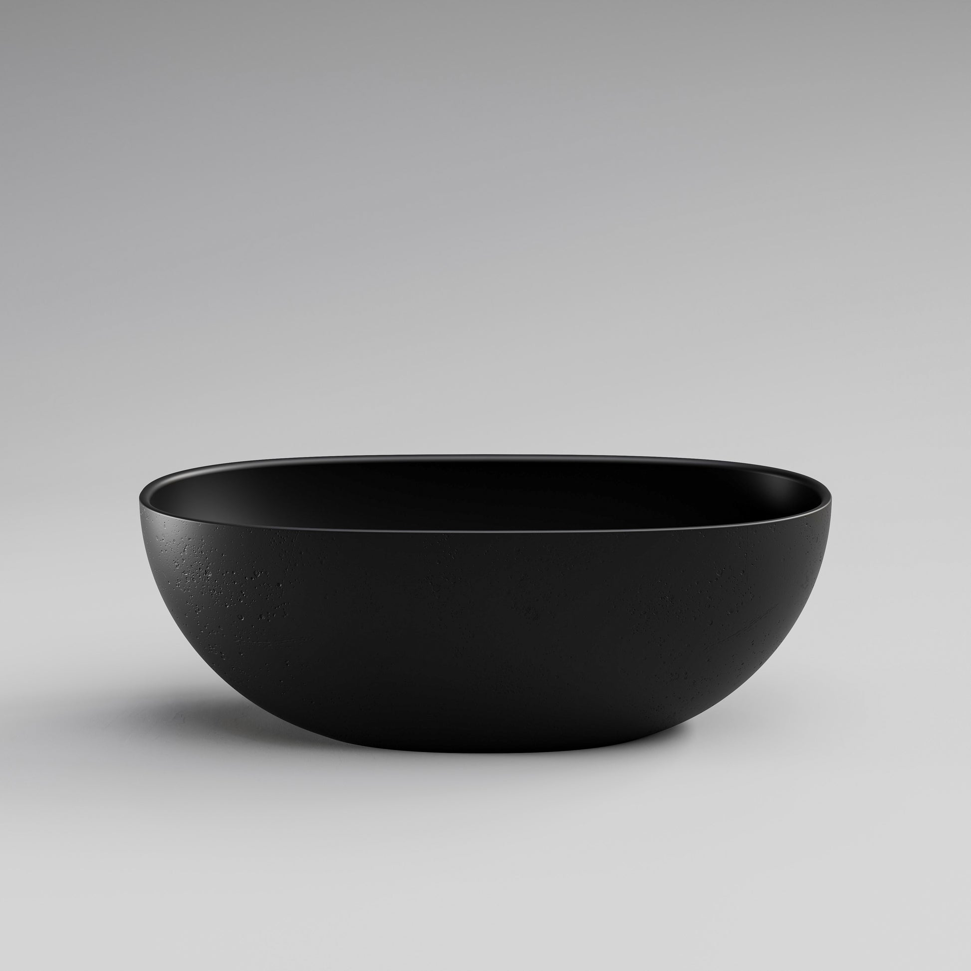 Code-Cove-Concrete-Freestanding-Bath-Tub-In-Matte-Black-Side