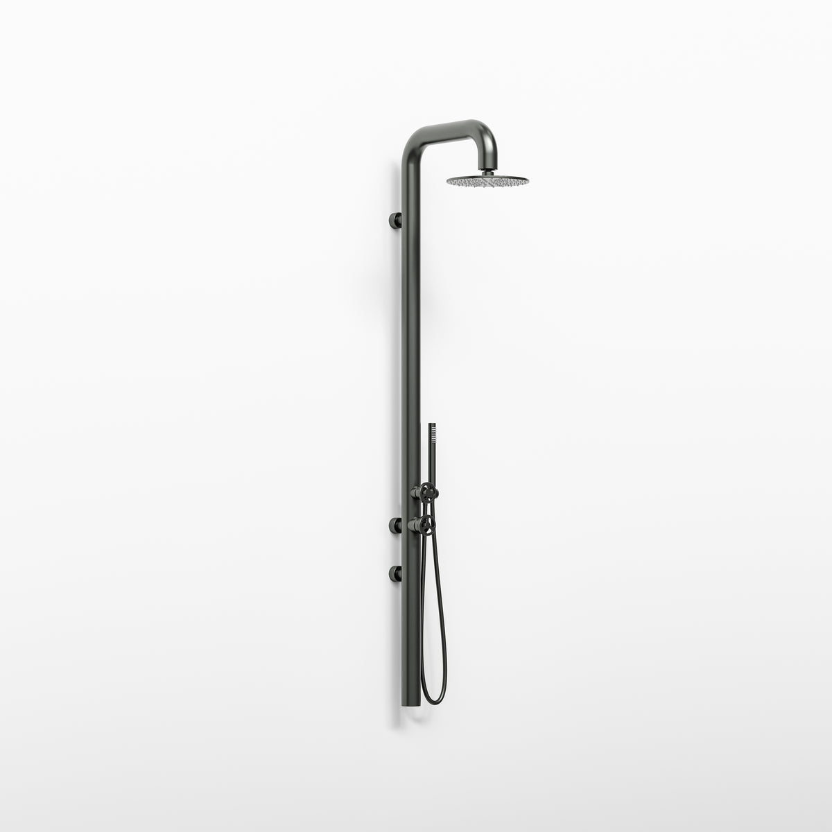 Code Tasman Outdoor Wall Shower With Mixer & Hand Shower