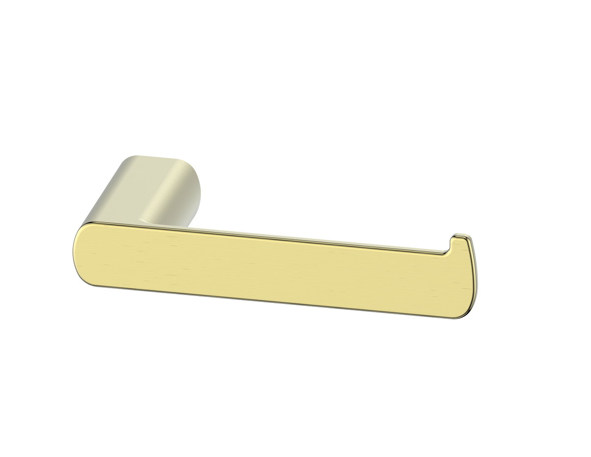 Greens Zeia Toilet Roll Holder - Brushed Brass