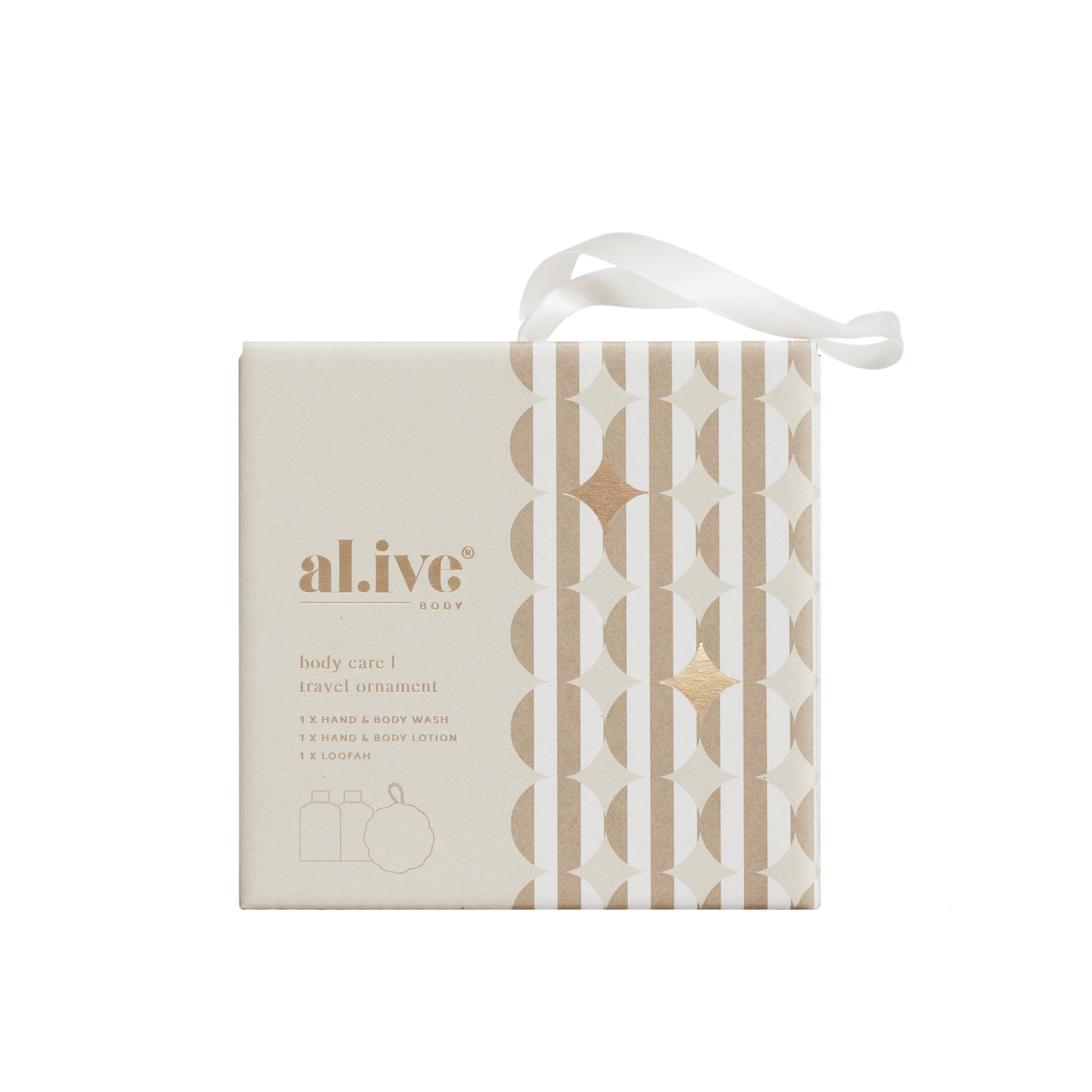 Al.ive Body Travel Ornament - Sea Cotton & Coconut