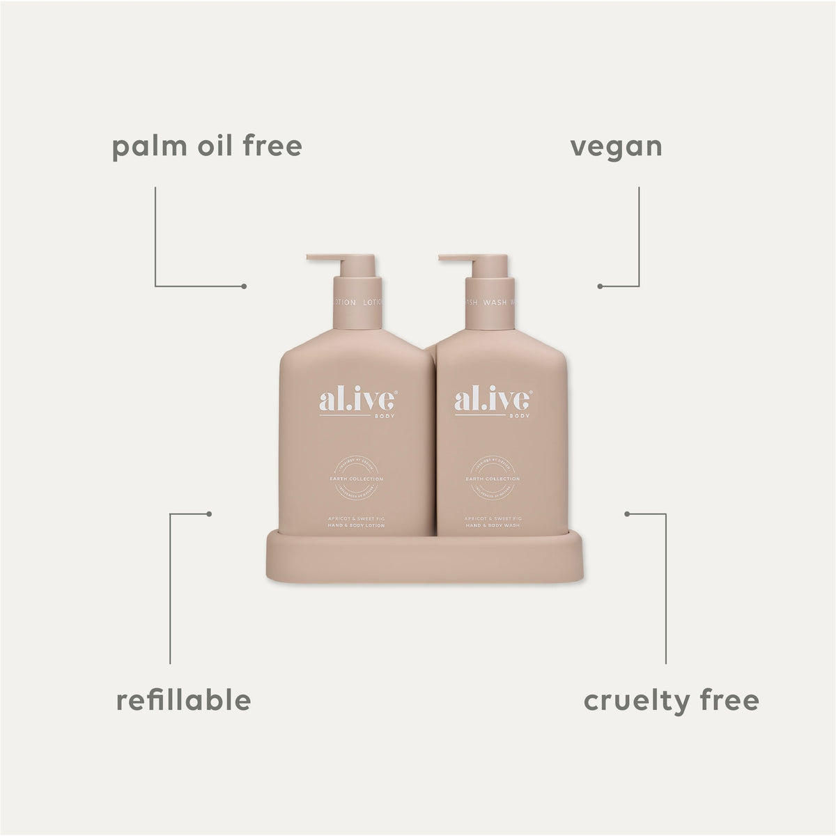 al.ive body Bathroom Duo - key features