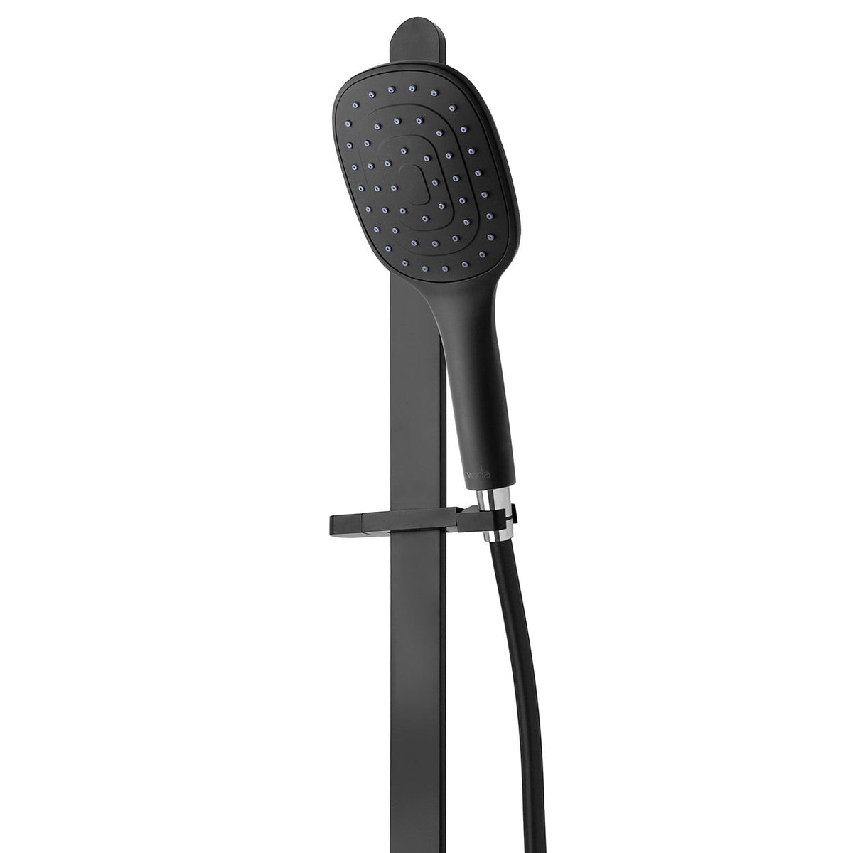 Voda Eclipse 1 Function Slide Shower Square Matte Black
