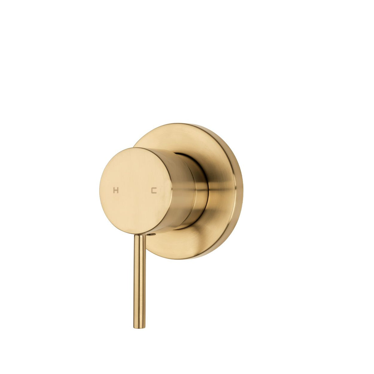 Voda Storm Vortex Ultra Shower Mixer Brushed Brass