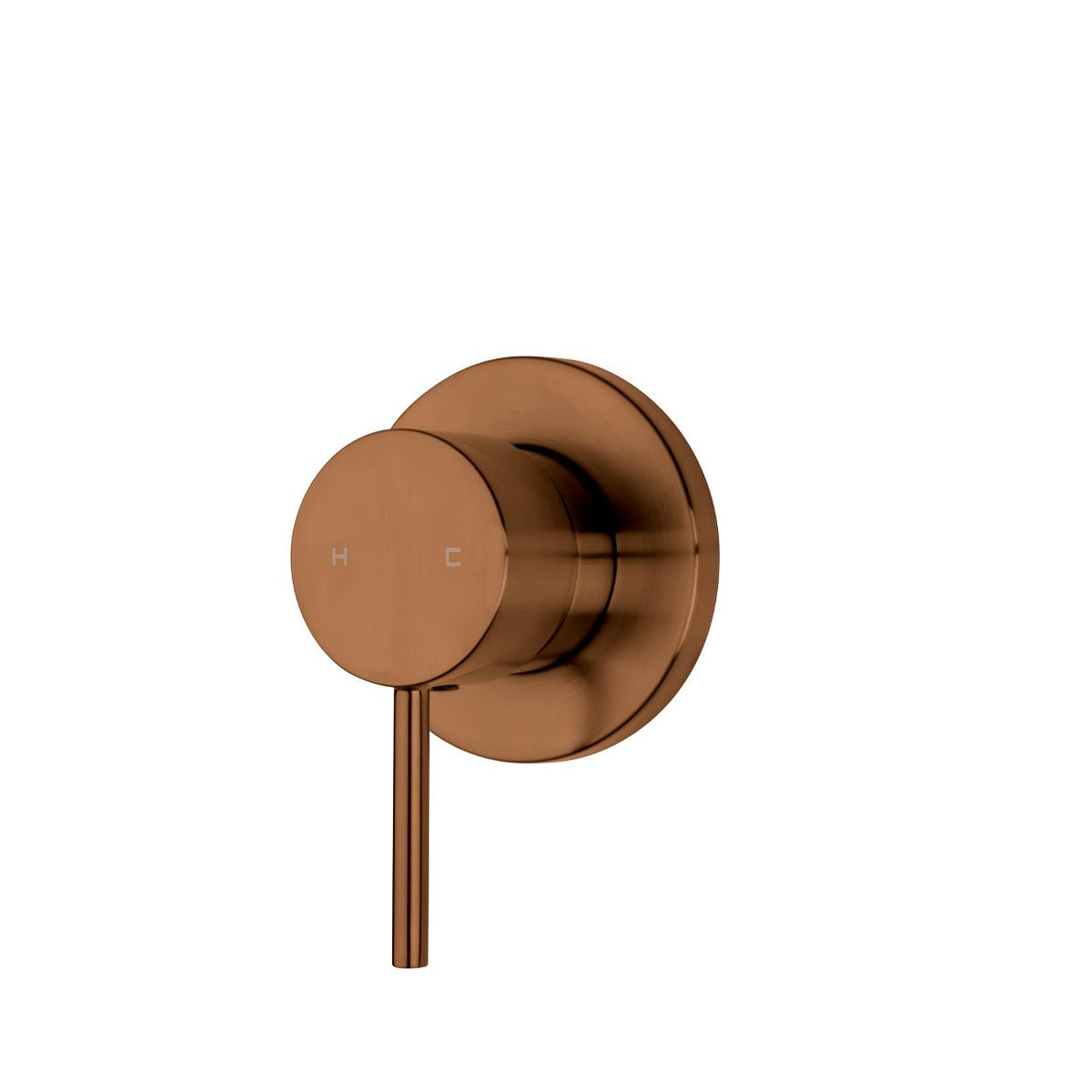Voda Storm Vortex Ultra Shower Mixer Brushed Copper
