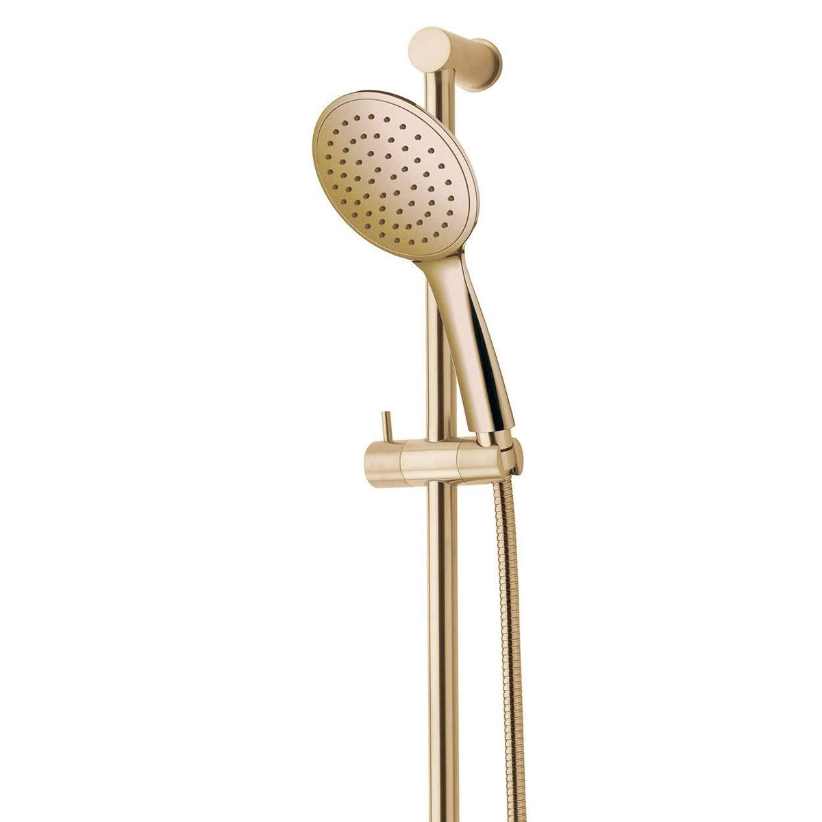Voda Storm Slide Shower Round Handpiece Brushed Brass