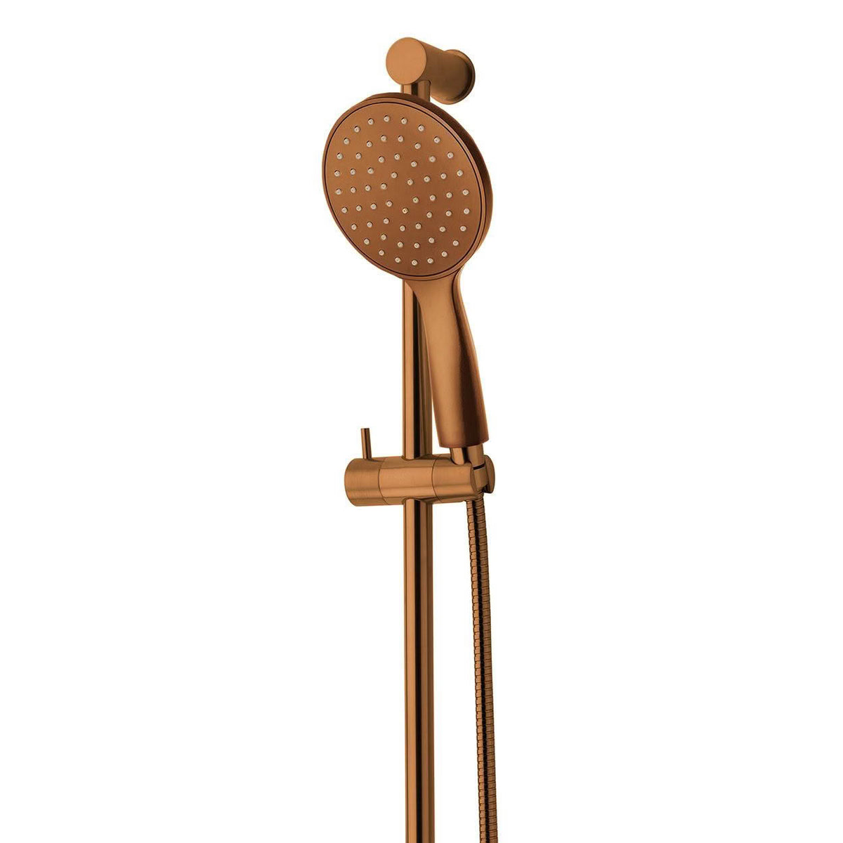 Voda Storm Slide Shower Round Handpiece Brushed Copper