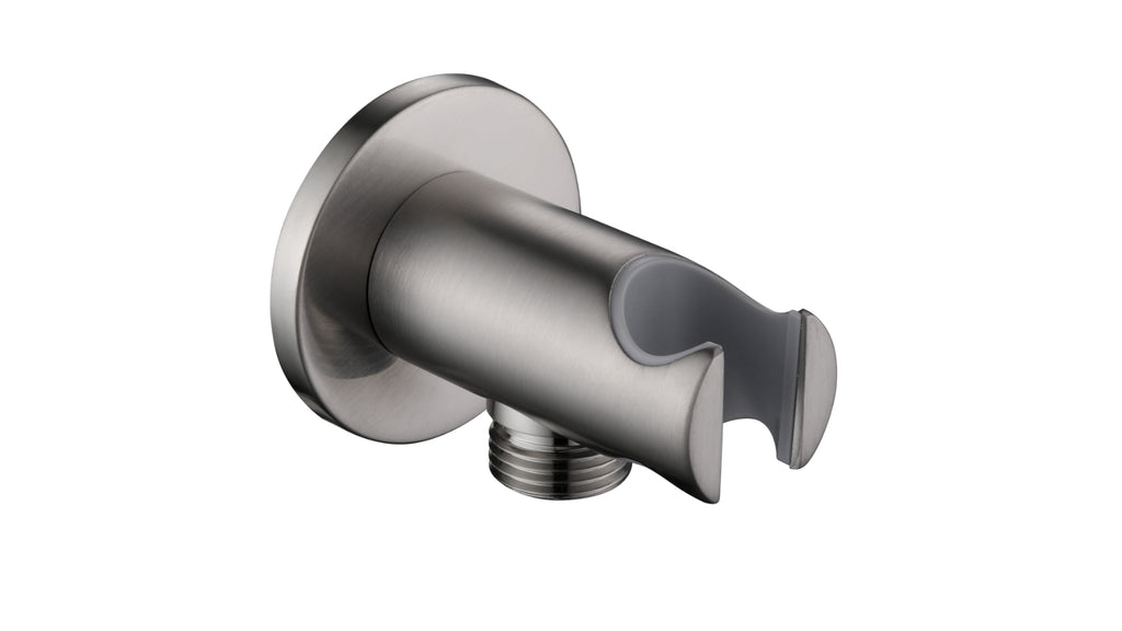 black-hand-shower-holder-with-wall-elbow-bracket-in-brushed-nickel