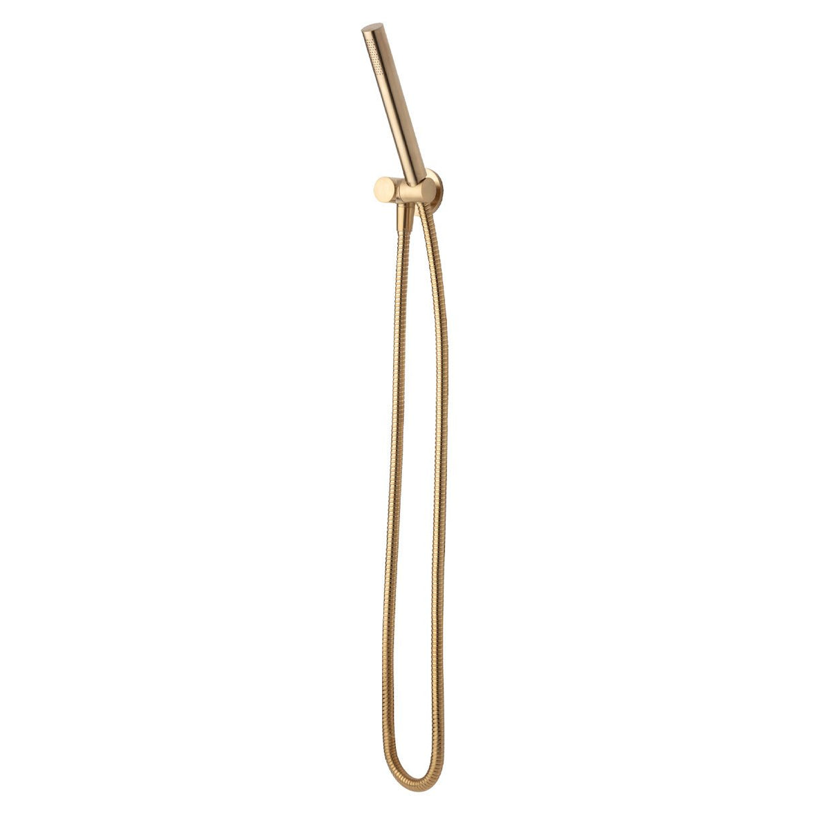 Voda Storm Wall Mounted Shower Kit Pin Handpiece Brushed Brass